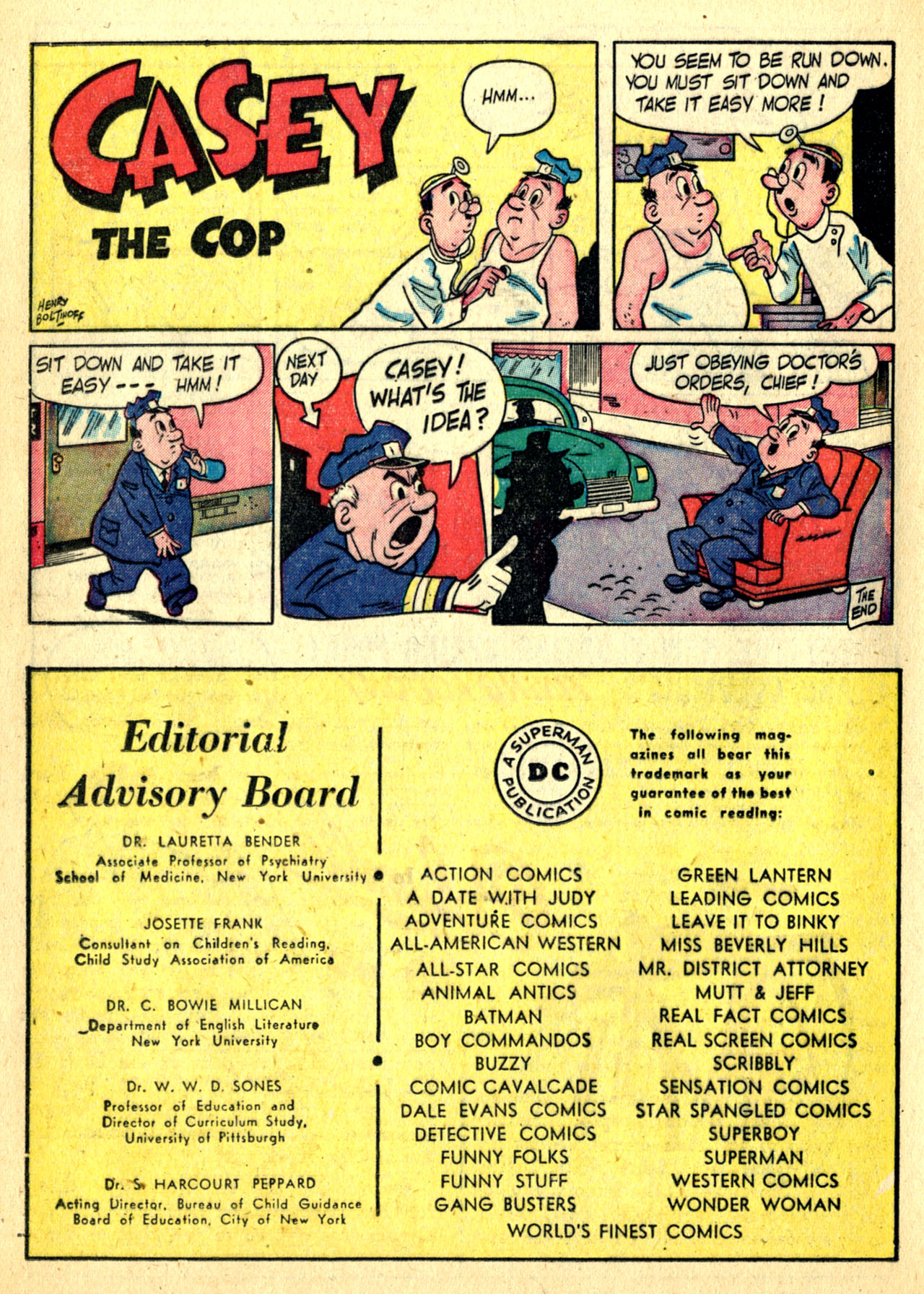 Read online Star Spangled Comics comic -  Issue #93 - 34