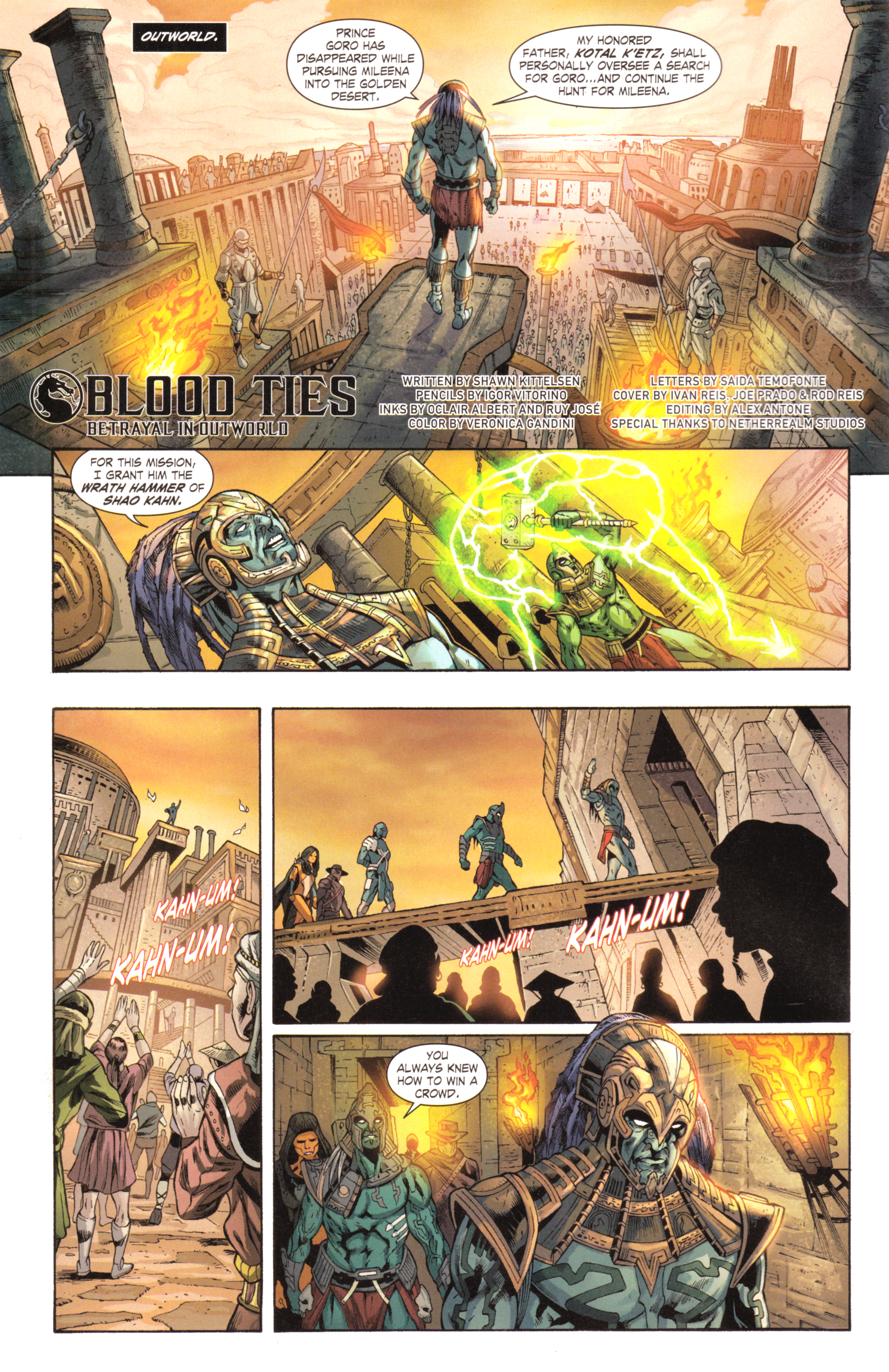 Read online Mortal Kombat X [II] comic -  Issue #3 - 4