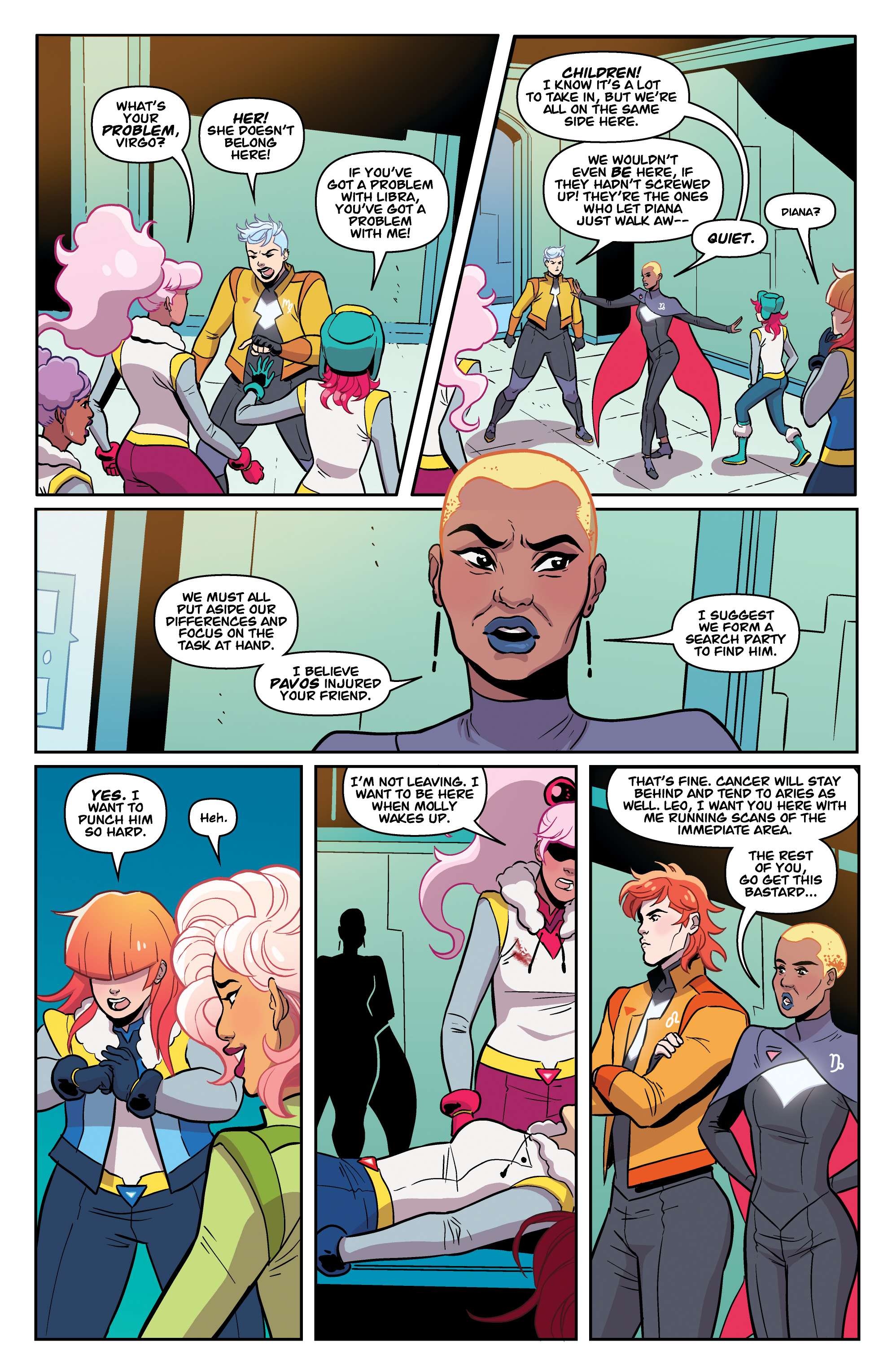 Read online Zodiac Starforce: Cries of the Fire Prince comic -  Issue #3 - 7