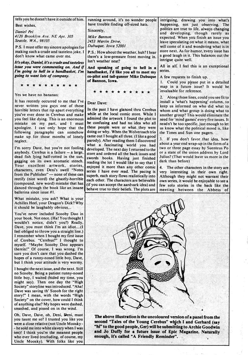 Read online Cerebus comic -  Issue #60 - 29