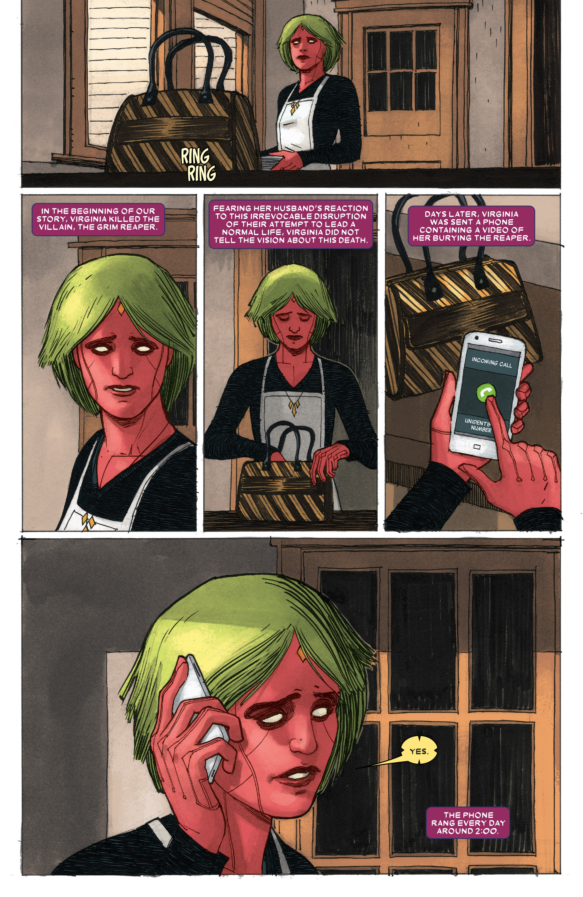 Read online Vision comic -  Issue #4 - 7