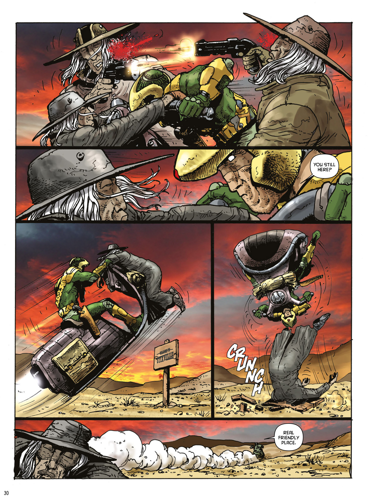 Read online Strontium Dog: Repo Men comic -  Issue # TPB - 32