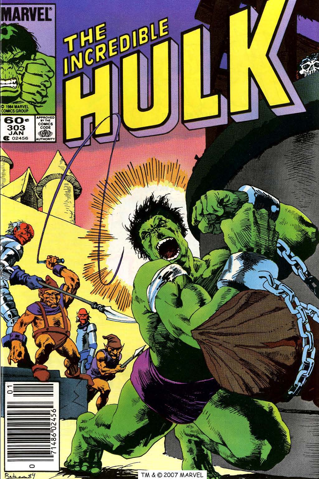 Read online The Incredible Hulk (1968) comic -  Issue #303 - 1