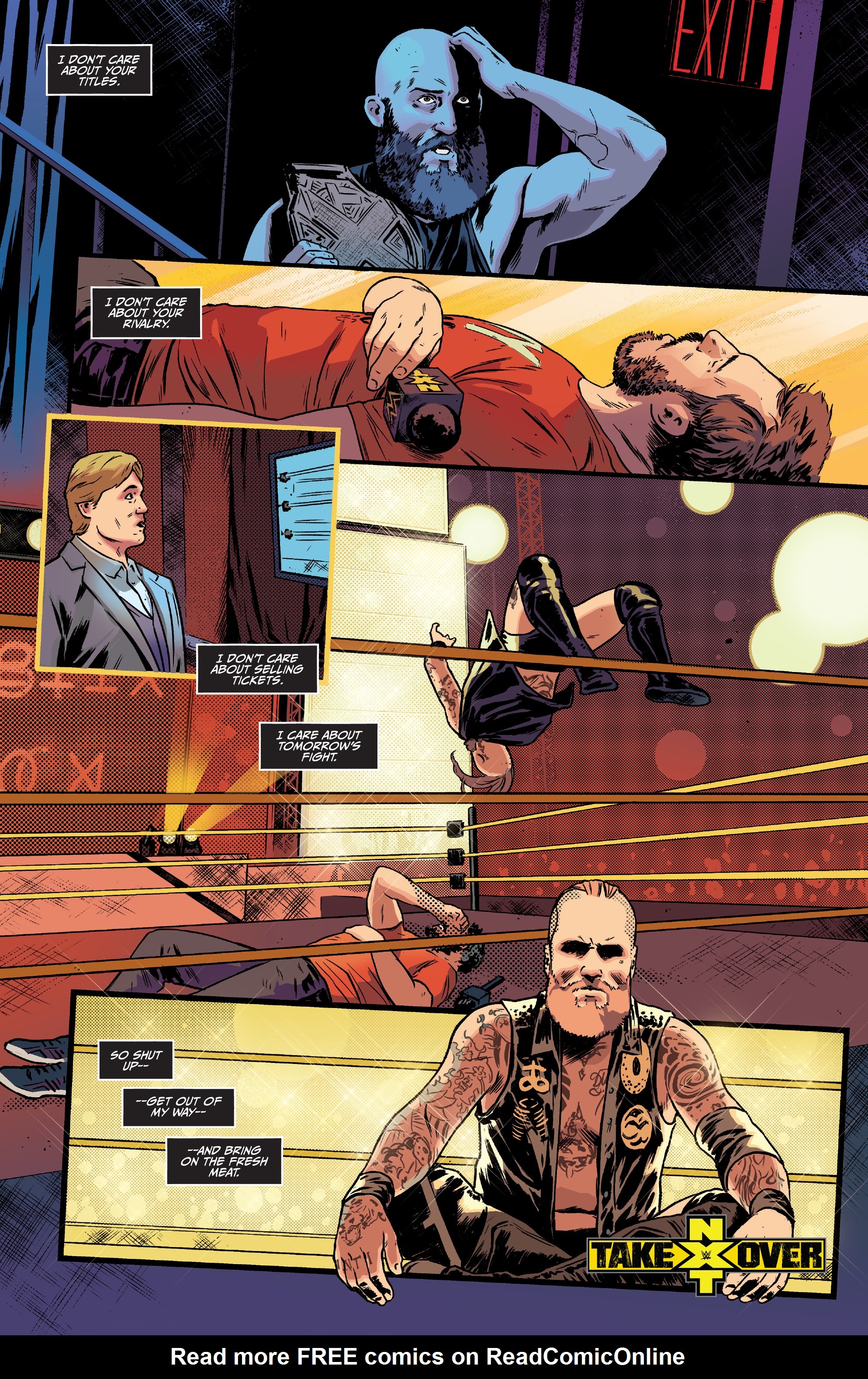 Read online WWE: NXT Takeover comic -  Issue # TPB - 100