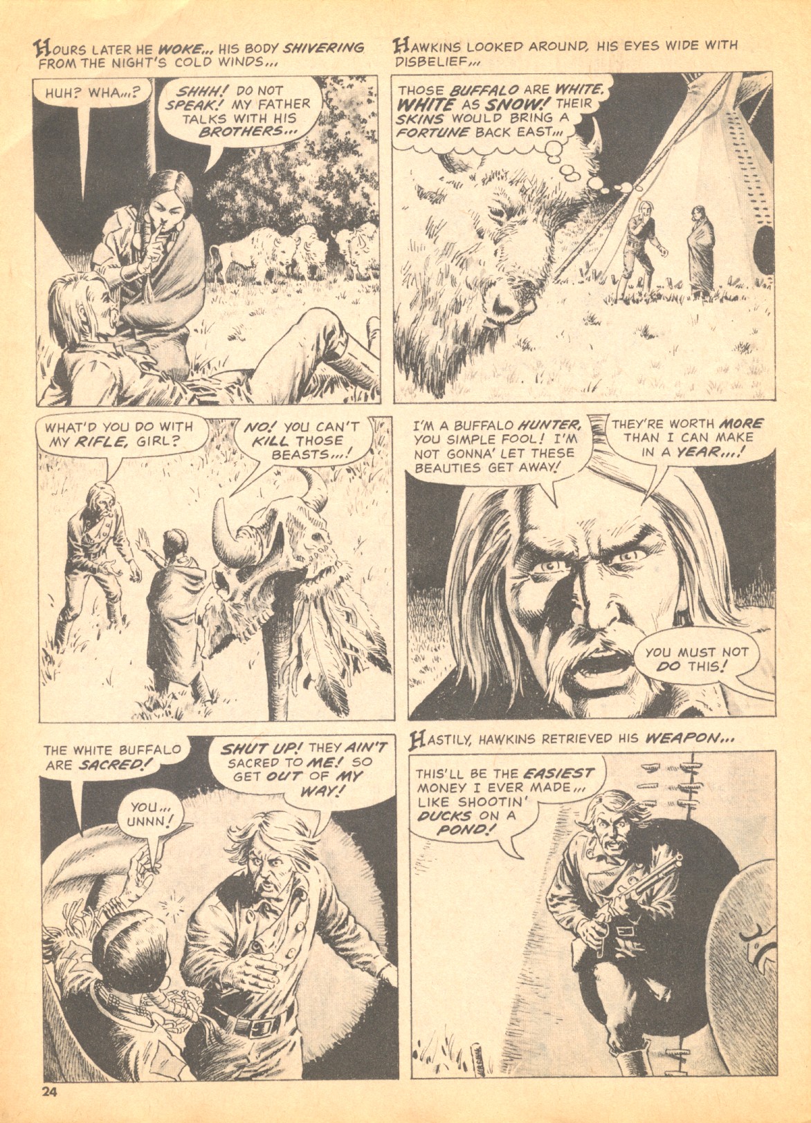 Read online Creepy (1964) comic -  Issue #62 - 24