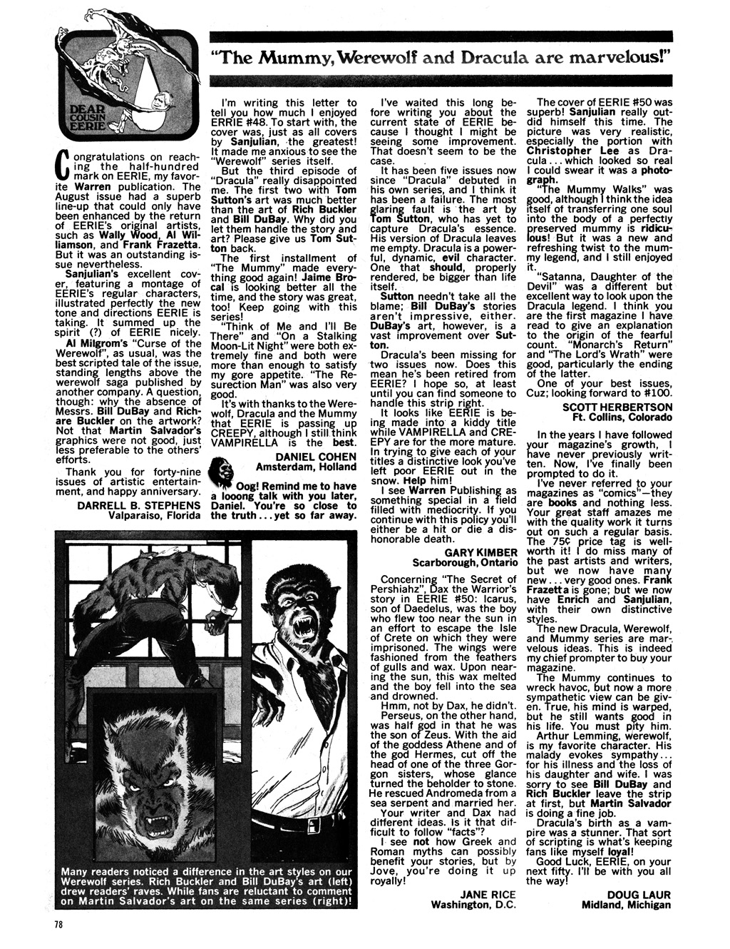 Read online Eerie Archives comic -  Issue # TPB 11 - 78