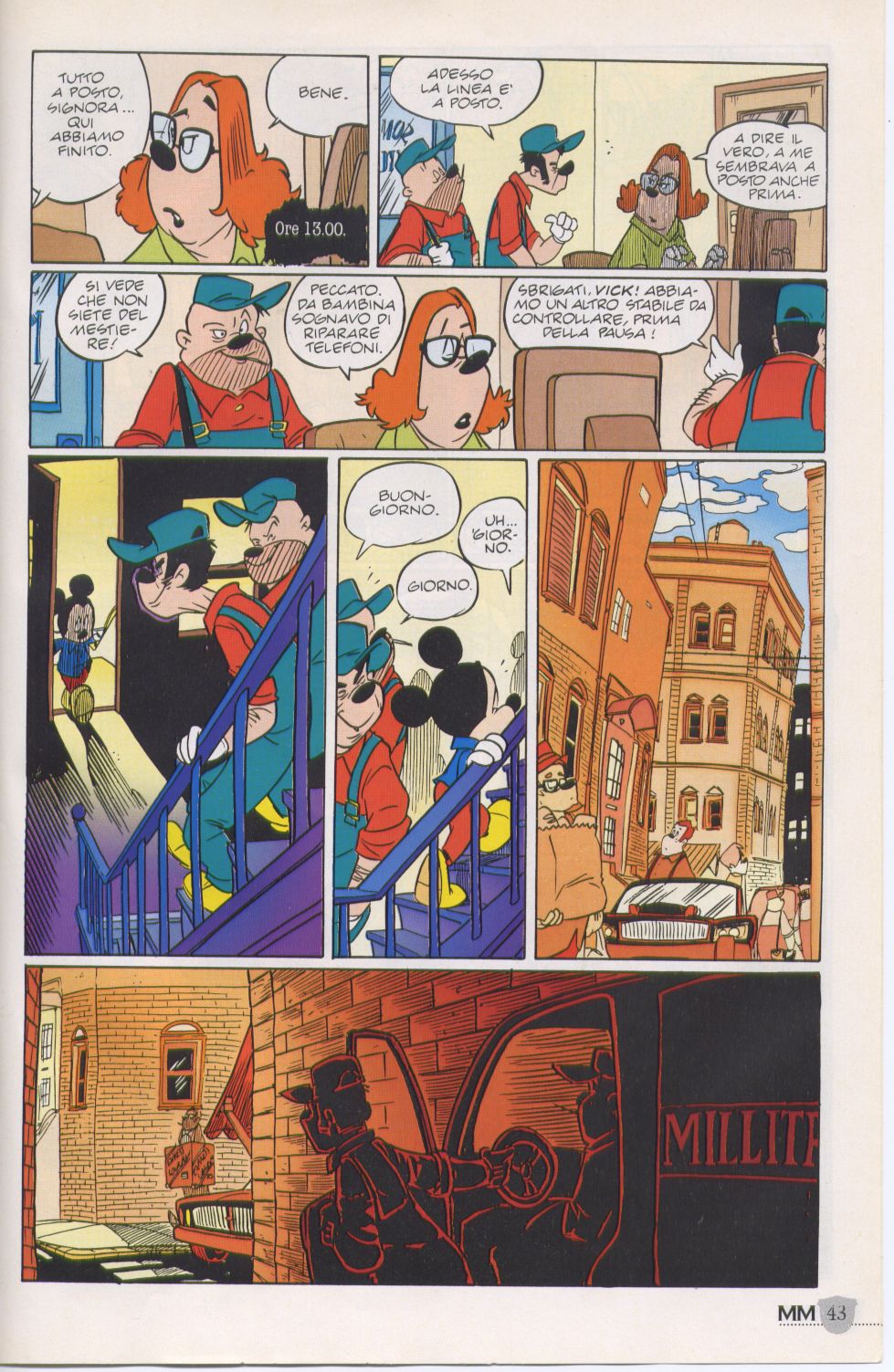 Read online Mickey Mouse Mystery Magazine comic -  Issue #3 - 43