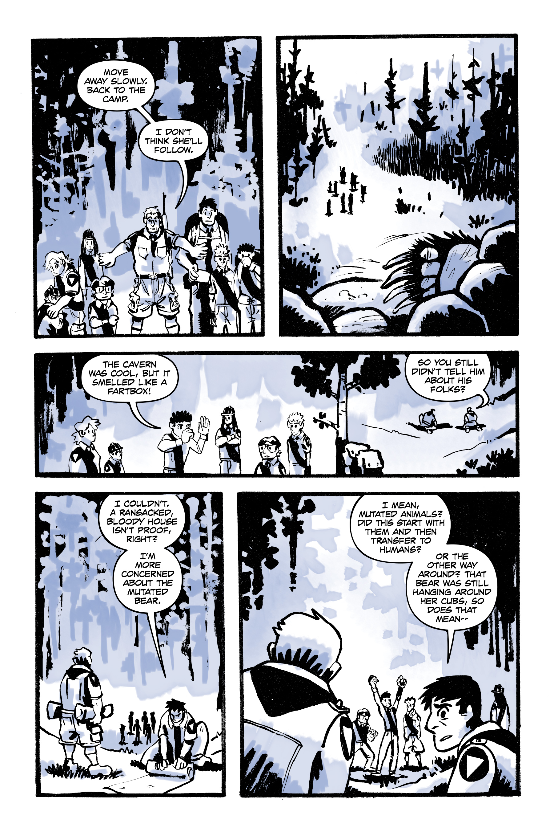 Read online Junior Braves of the Apocalypse: Out of the Woods comic -  Issue # TPB (Part 1) - 38
