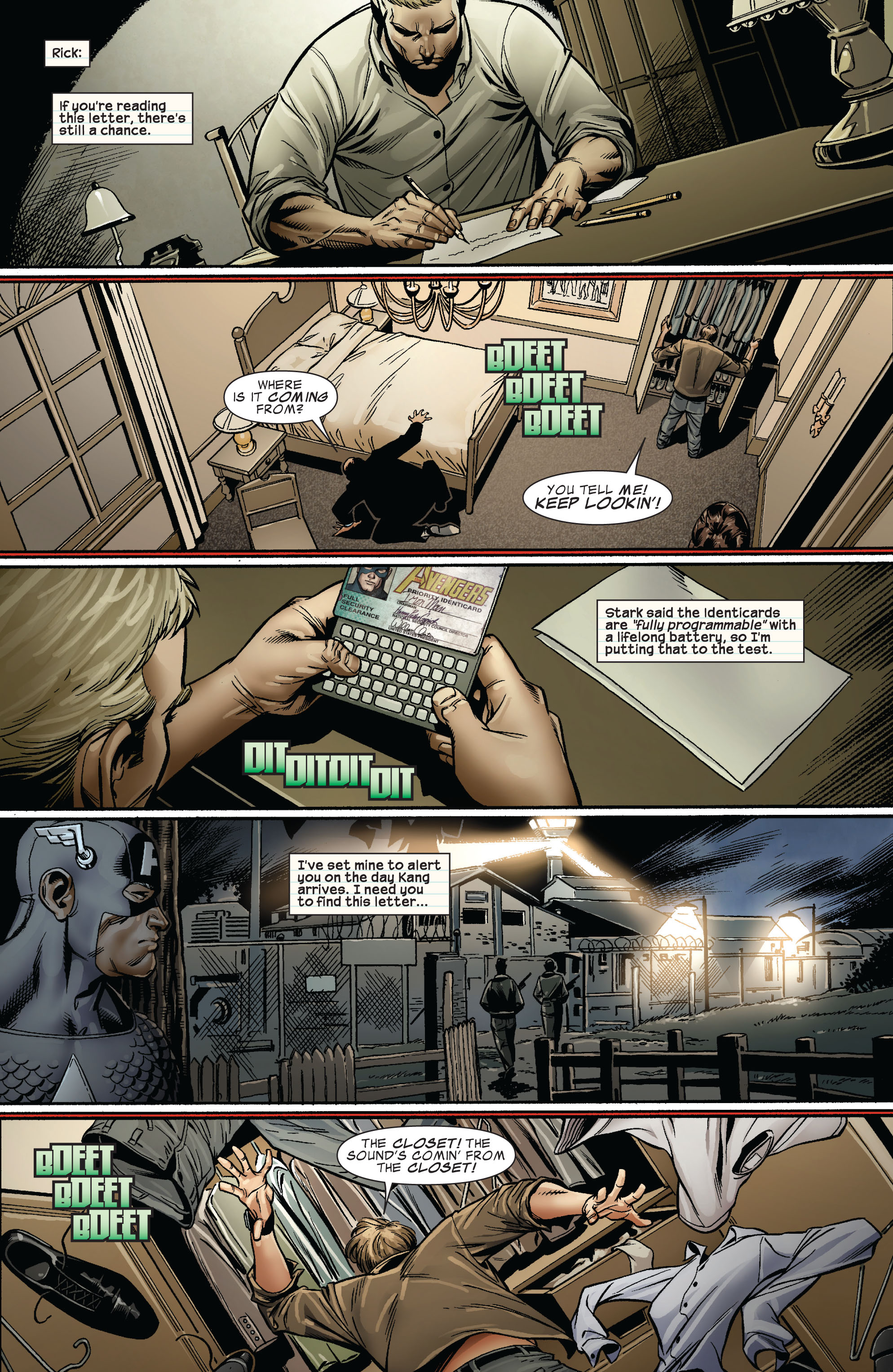 Captain America: Man Out of Time 5 Page 12