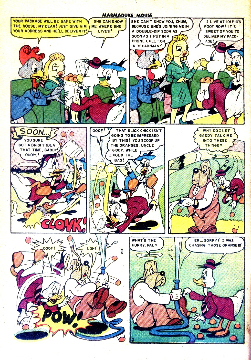 Read online Marmaduke Mouse comic -  Issue #53 - 12