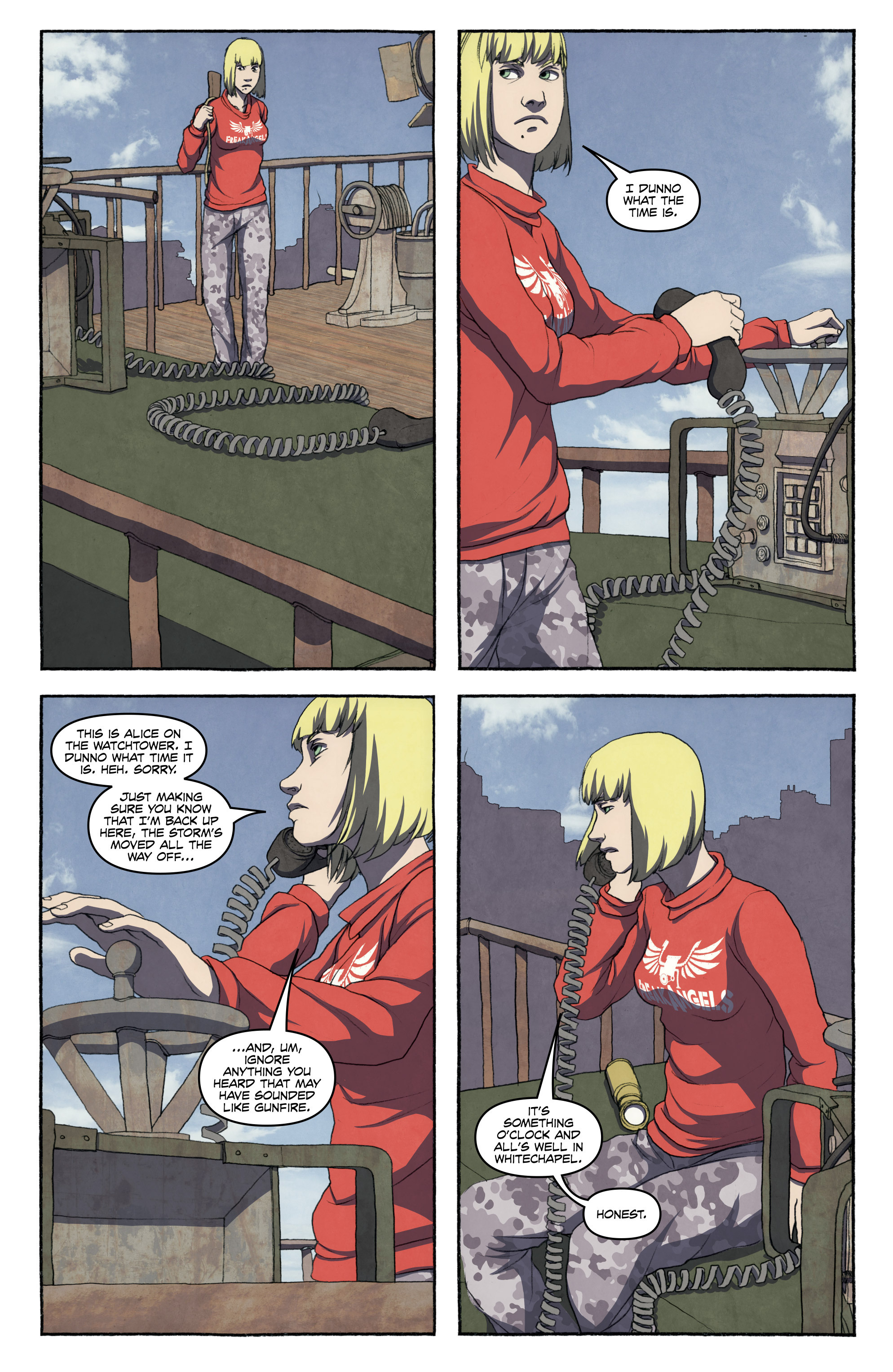 Read online FreakAngels comic -  Issue #5 - 32