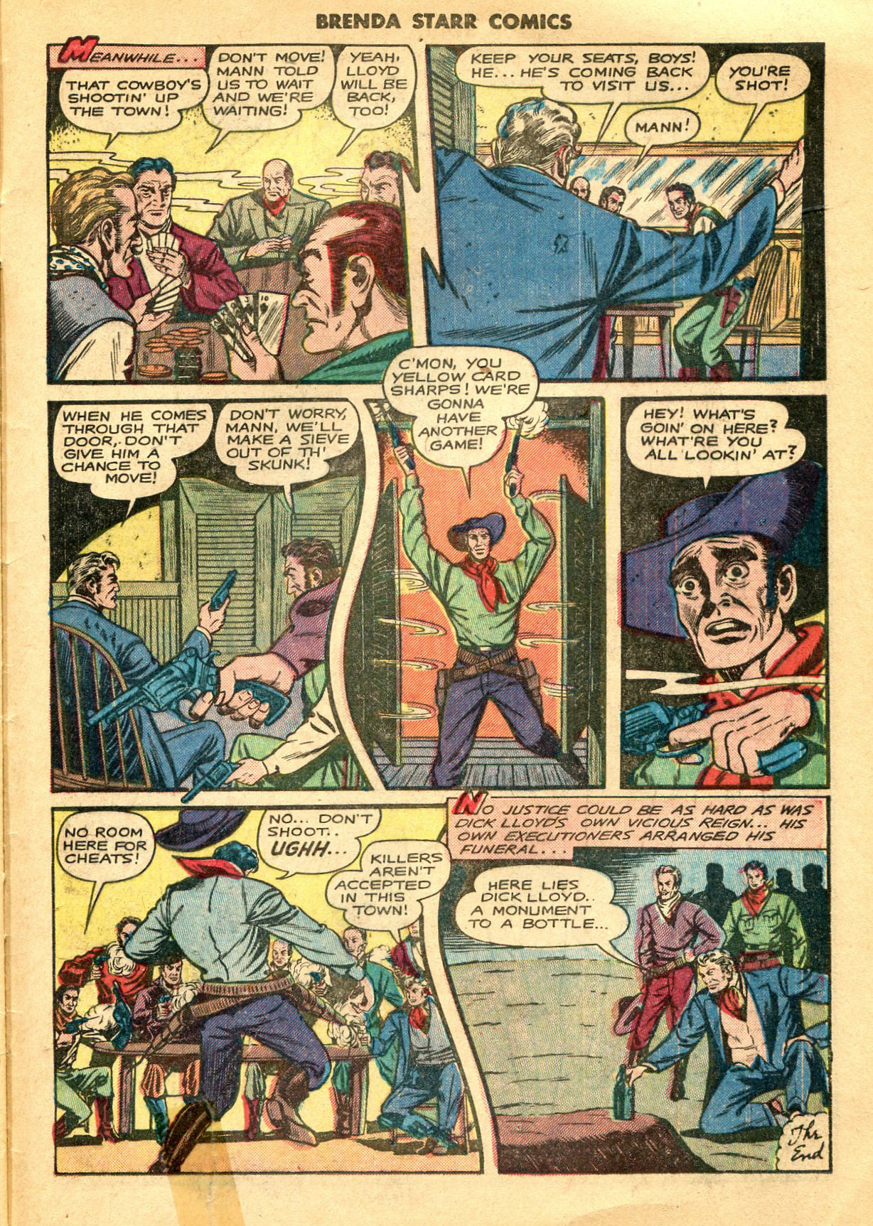 Read online Brenda Starr (1948) comic -  Issue #6 - 32