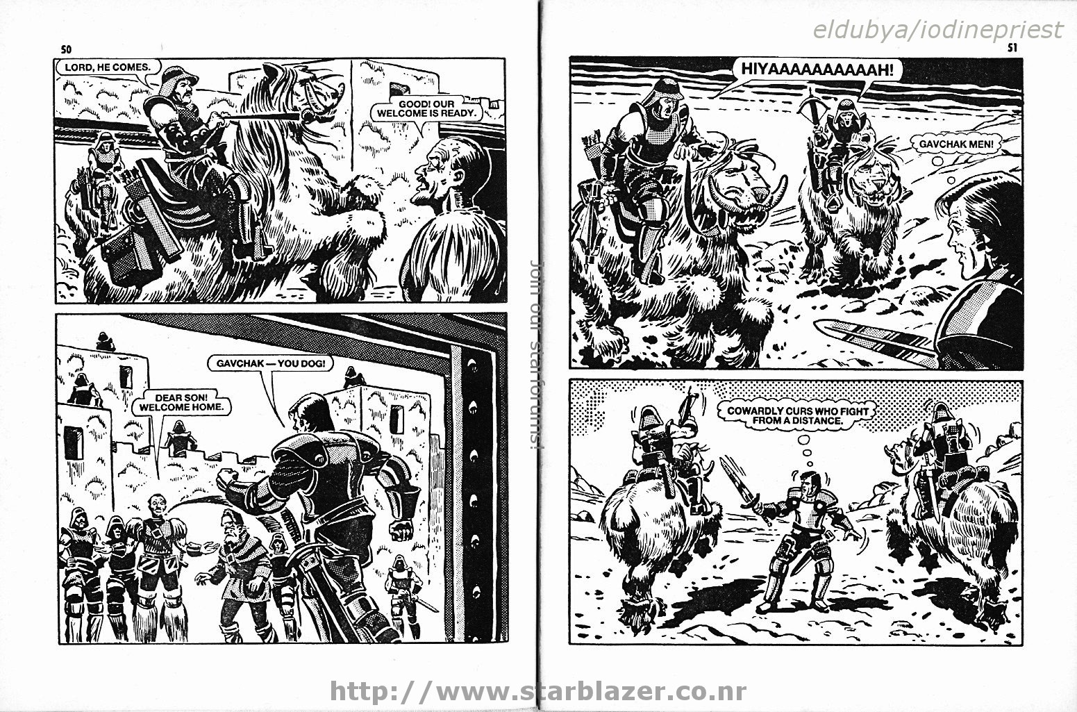 Read online Starblazer comic -  Issue #202 - 27