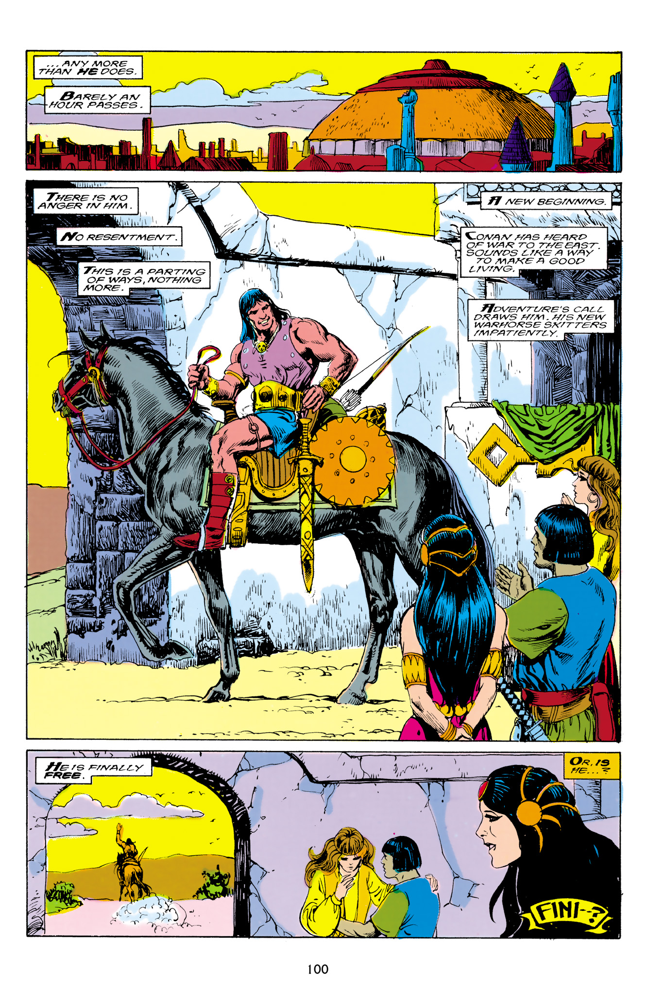 Read online The Chronicles of Conan comic -  Issue # TPB 27 (Part 1) - 100