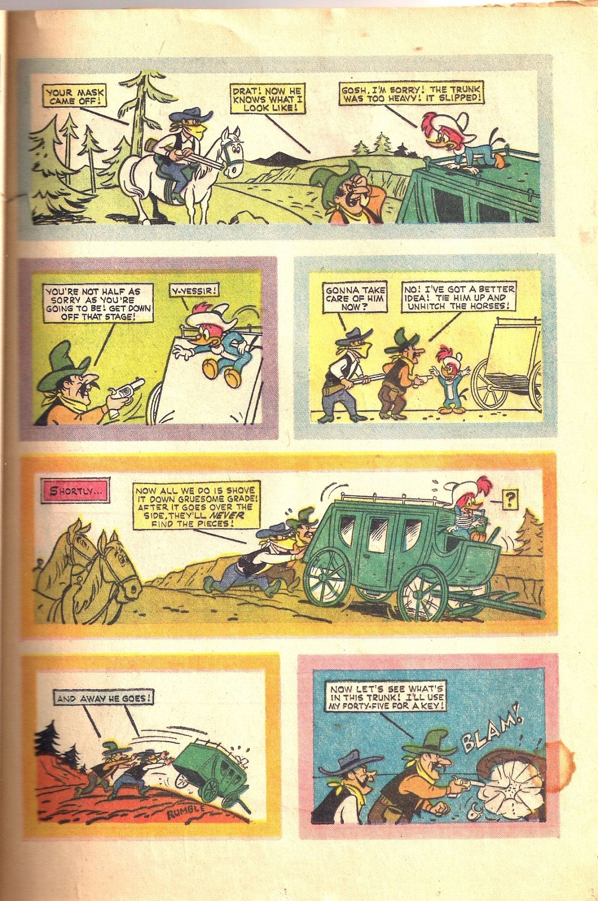 Read online Walter Lantz Woody Woodpecker (1962) comic -  Issue #73 - 61