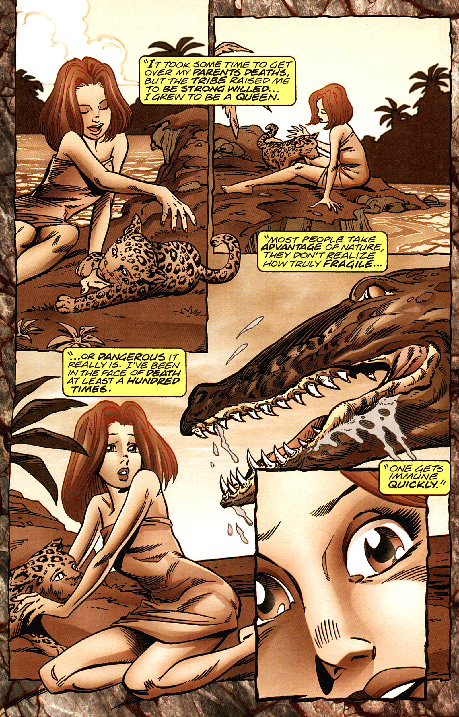 Read online Sheena Queen of the Jungle (1998) comic -  Issue #0 - 17