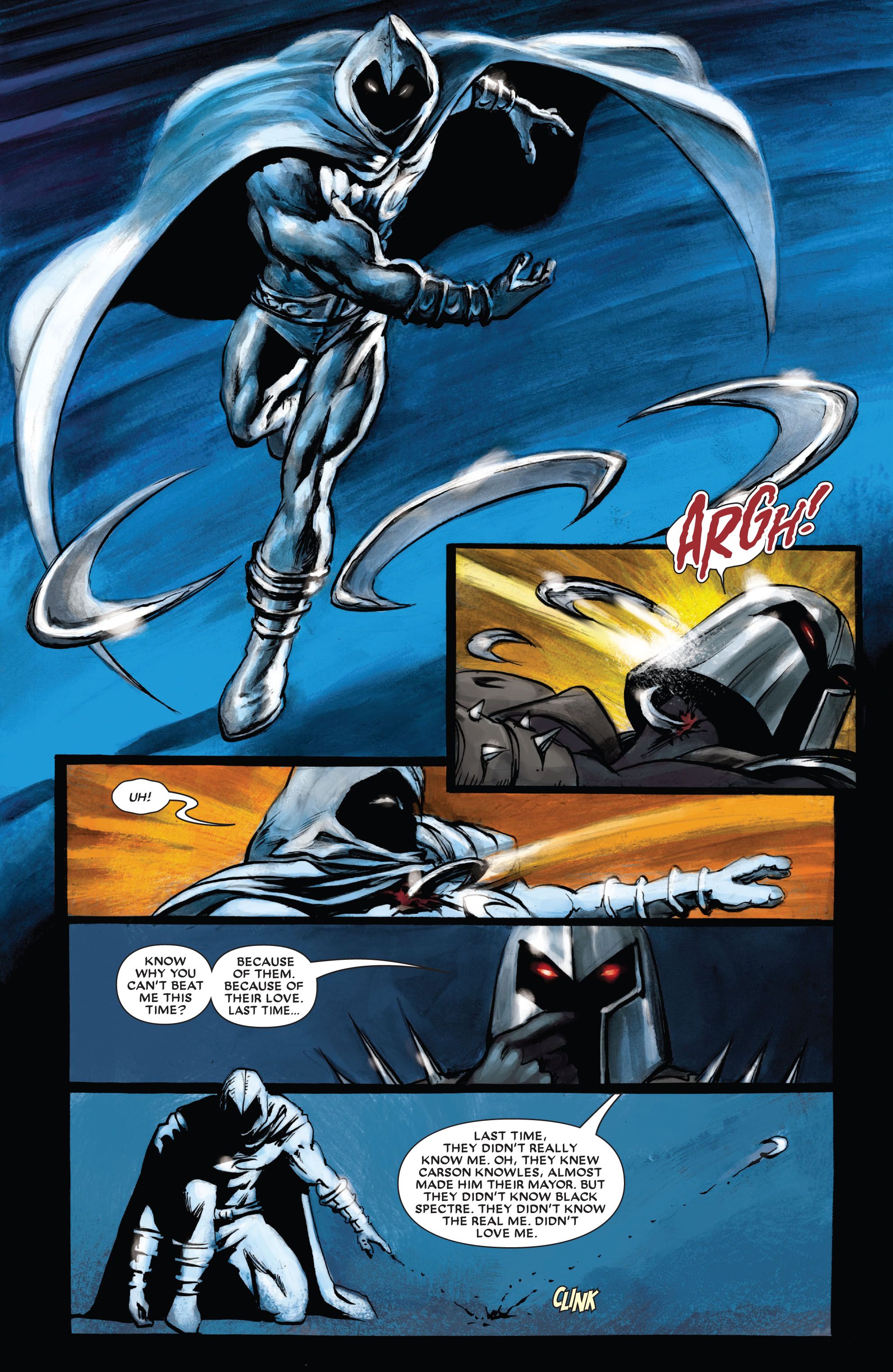 Read online Moon Knight by Huston, Benson & Hurwitz Omnibus comic -  Issue # TPB (Part 6) - 22