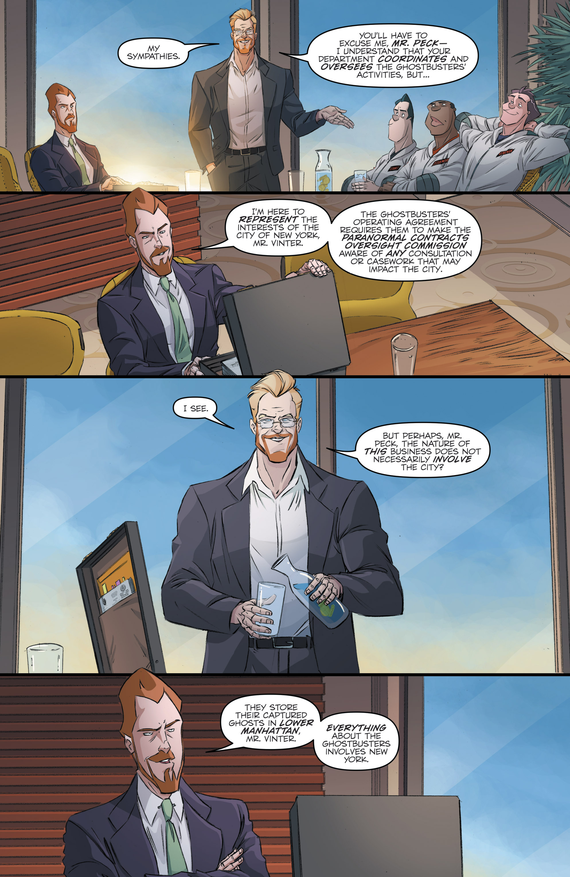 Read online Ghostbusters: International comic -  Issue #1 - 23