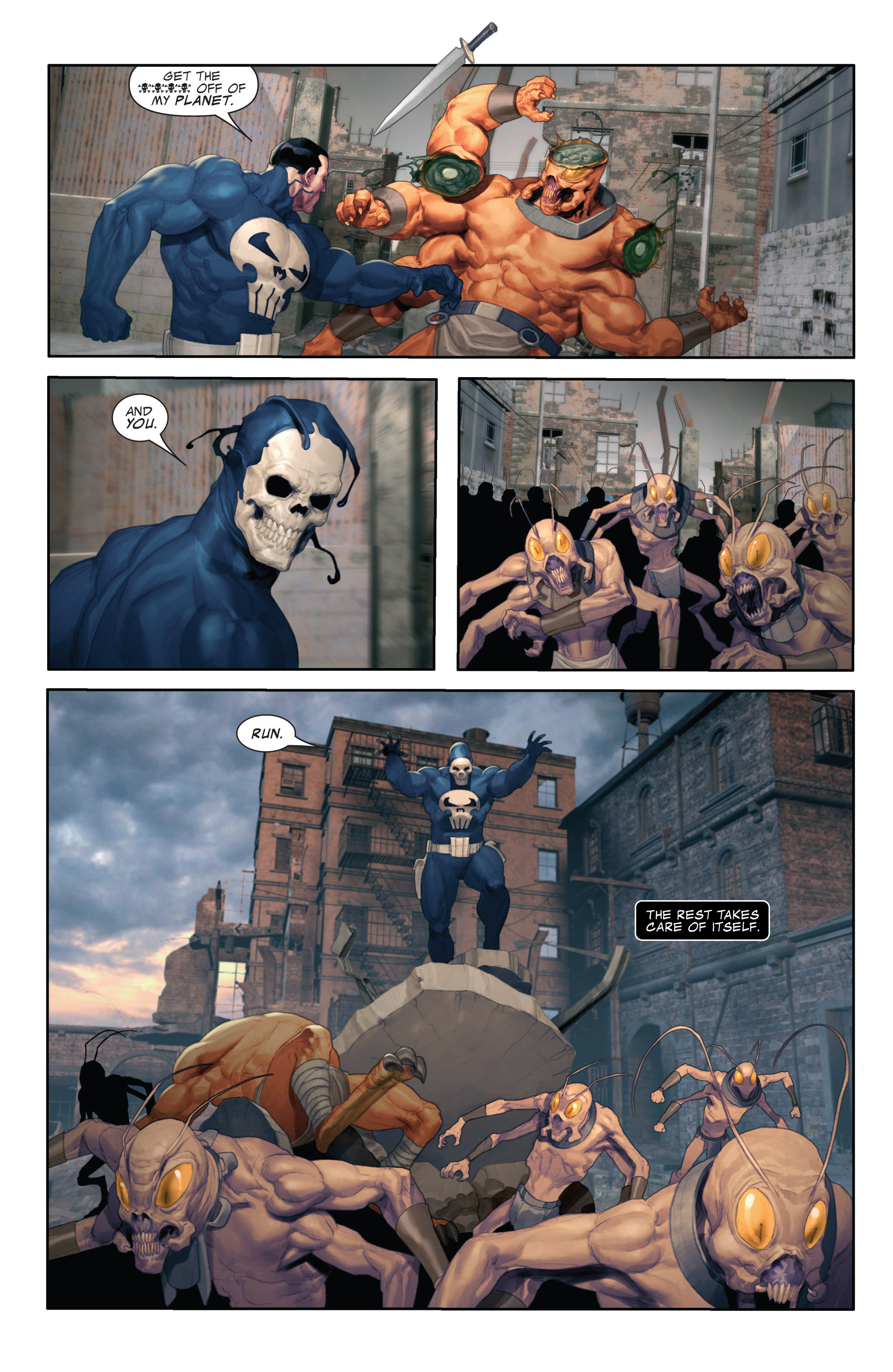 Read online Punisher War Journal comic -  Issue #12 - 34