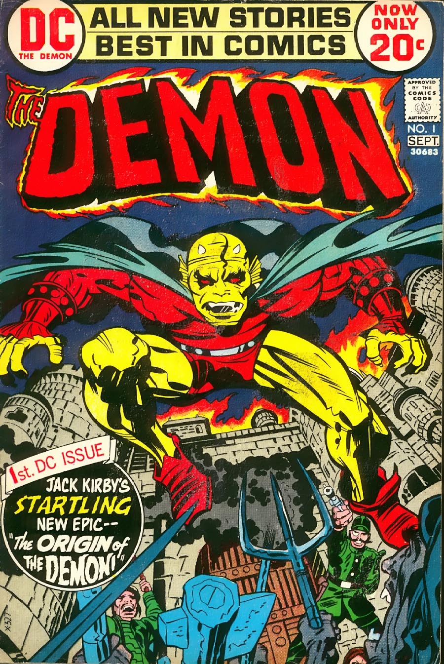 Read online The Demon (1972) comic -  Issue #1 - 1