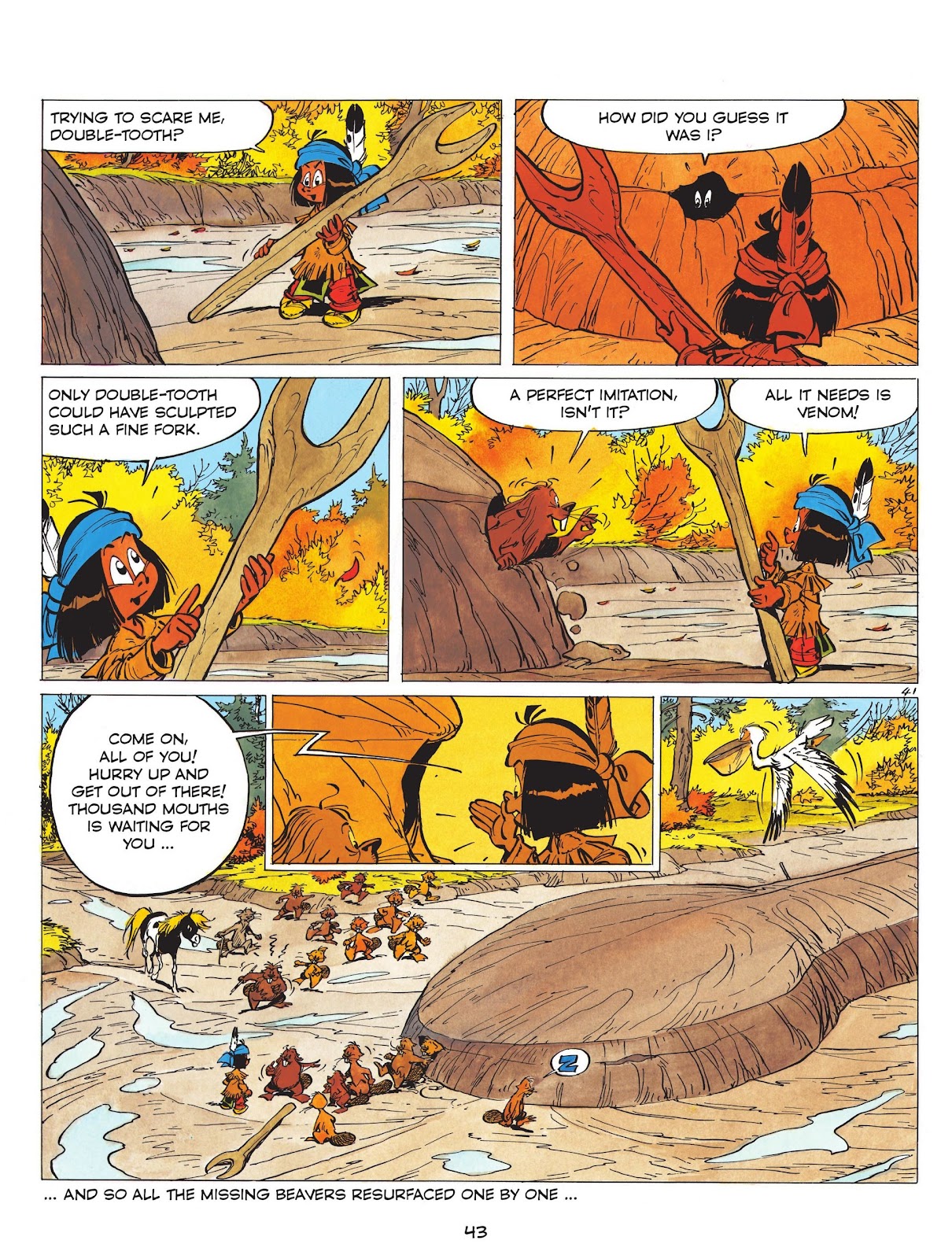 Yakari issue 16 - Page 45