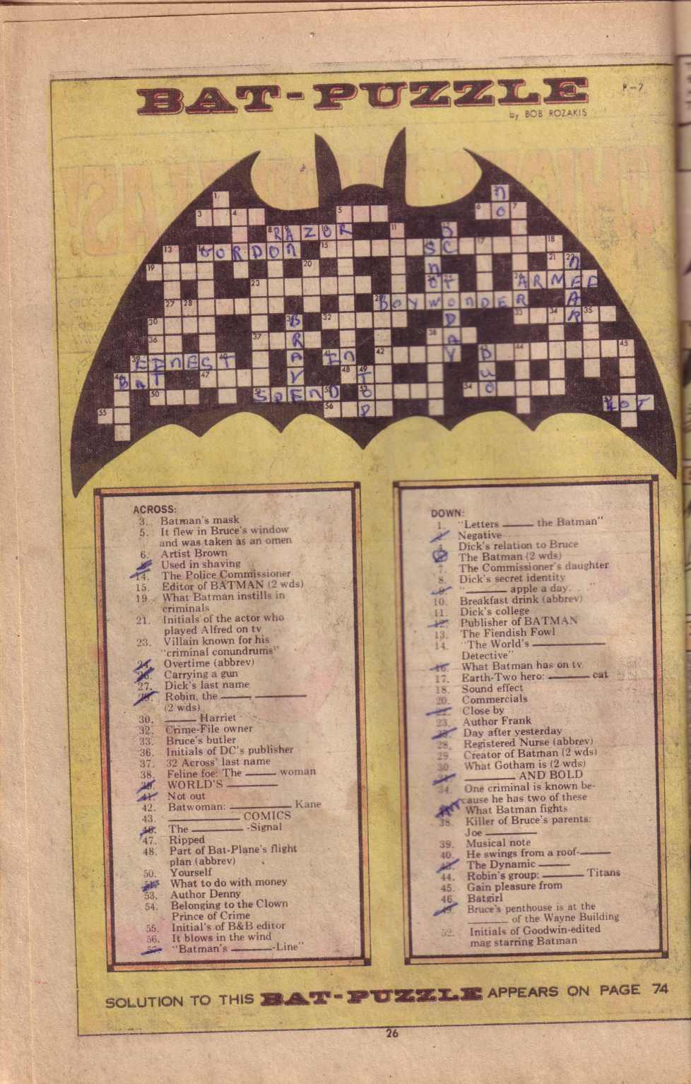 Read online Batman (1940) comic -  Issue #257 - 26