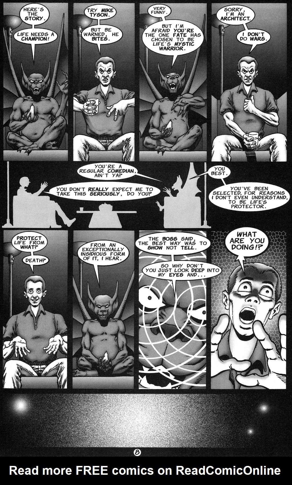 Read online Wyrd the Reluctant Warrior comic -  Issue #1 - 8