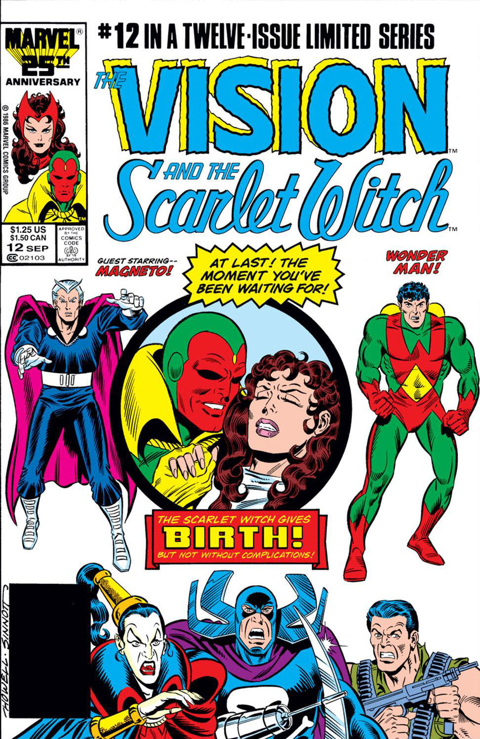 Read online The Vision and the Scarlet Witch (1985) comic -  Issue #12 - 1