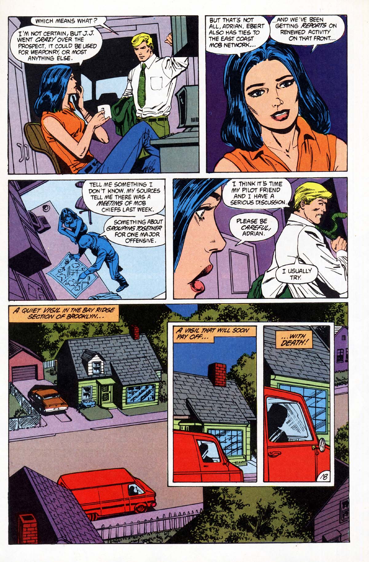 Read online Vigilante (1983) comic -  Issue #8 - 19