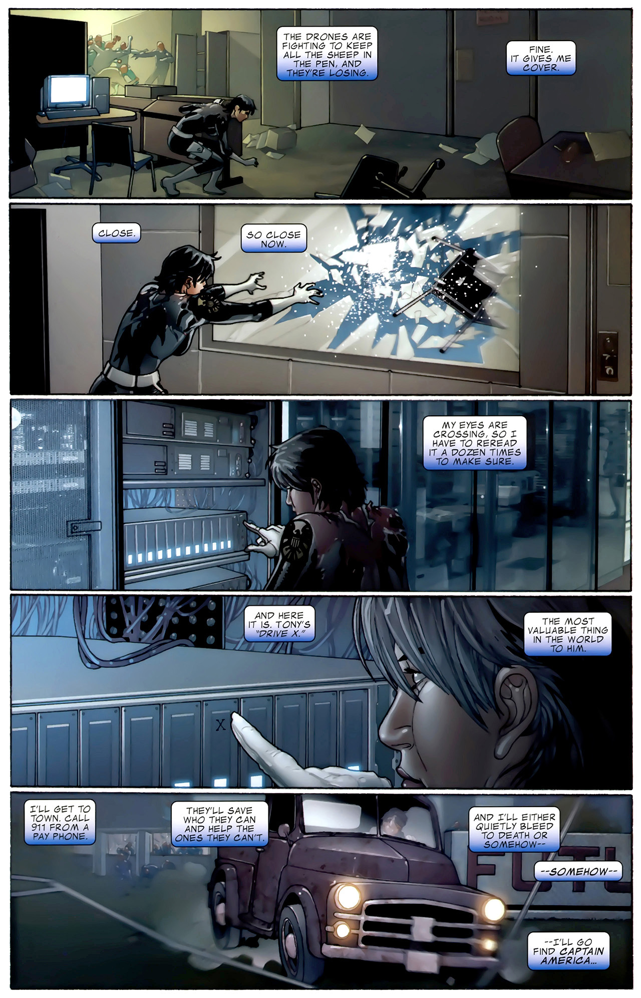 Read online The Invincible Iron Man (2008) comic -  Issue #13 - 21