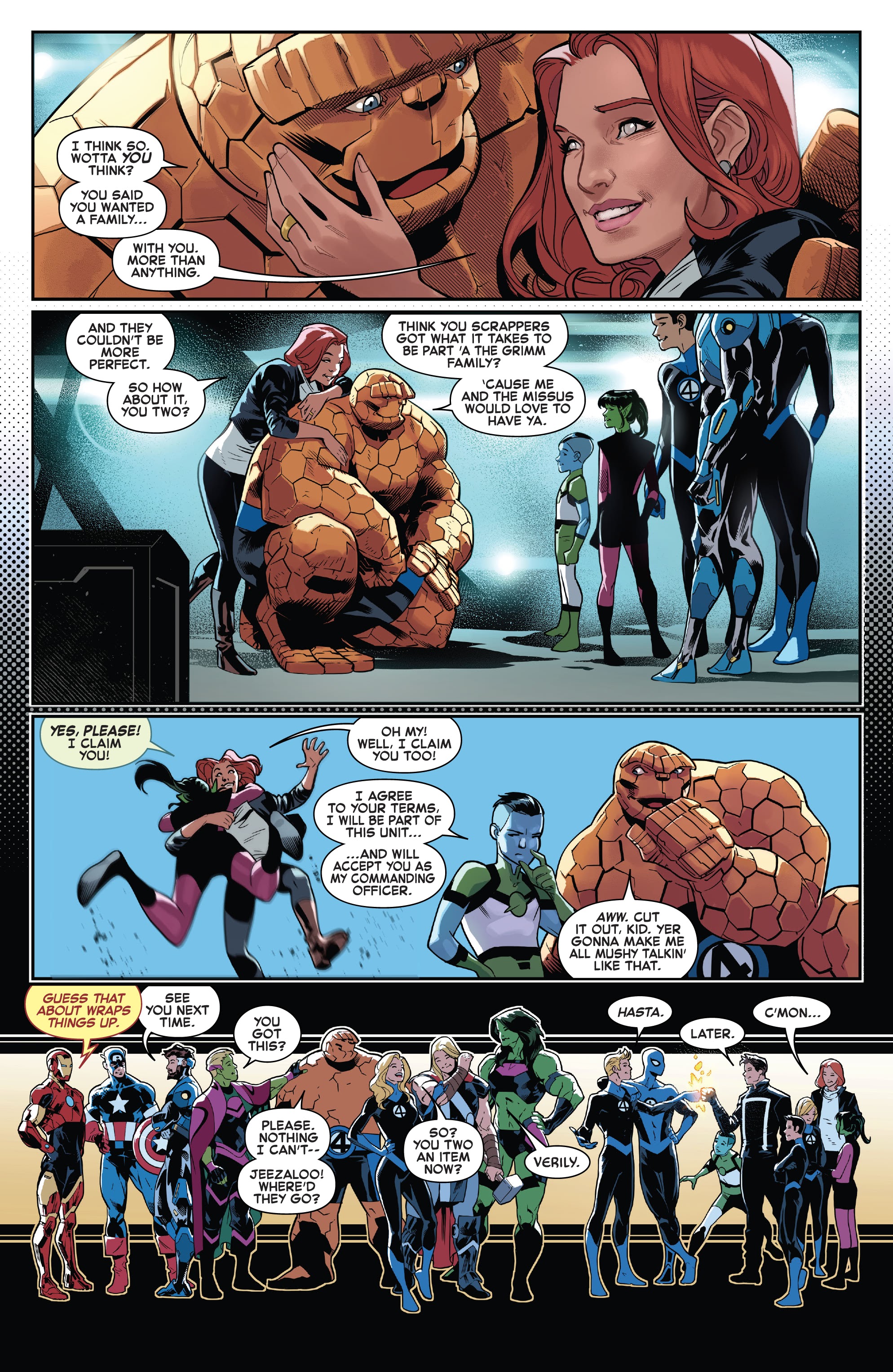 Read online Empyre: Fallout Fantastic Four comic -  Issue # Full - 18