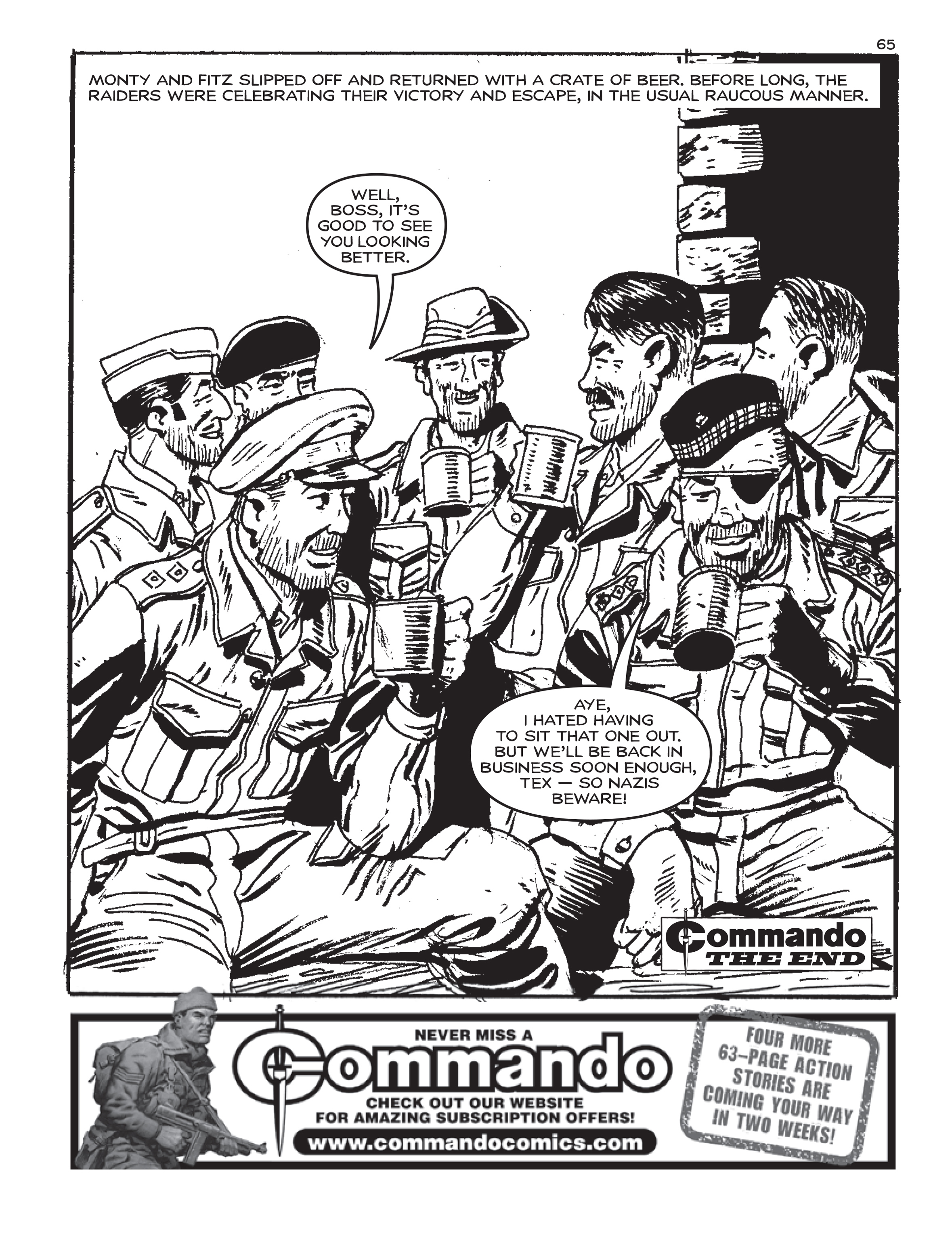Read online Commando: For Action and Adventure comic -  Issue #5237 - 64