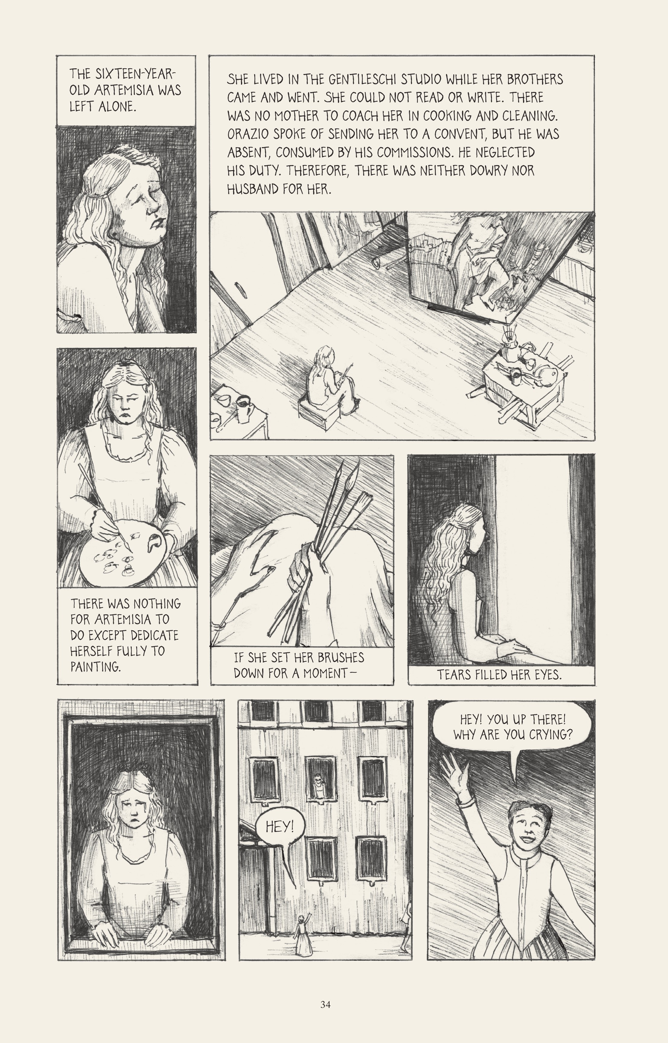 Read online I Know What I Am: The Life and Times of Artemisia Gentileschi comic -  Issue # TPB (Part 1) - 43