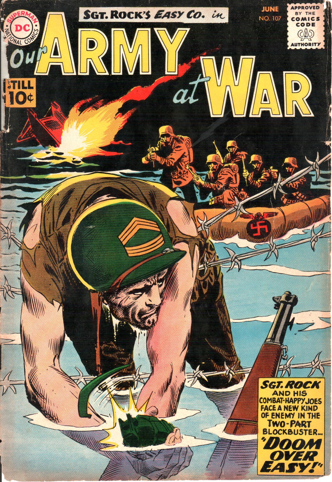 Read online Our Army at War (1952) comic -  Issue #107 - 1