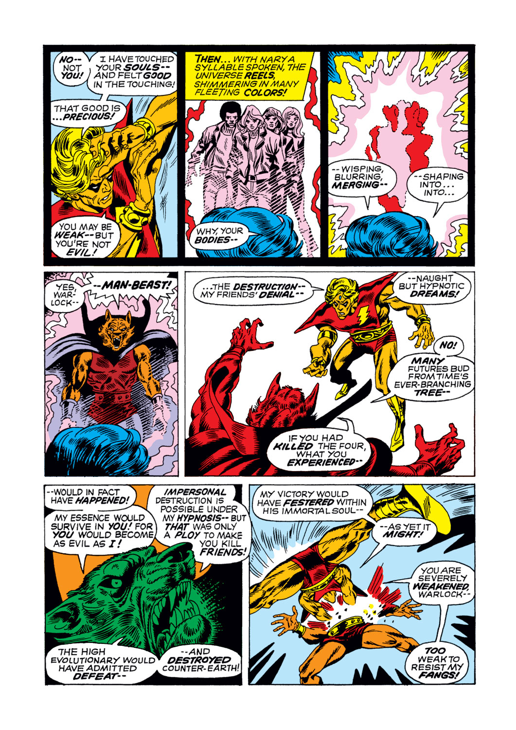 Read online Warlock (1972) comic -  Issue #2 - 19