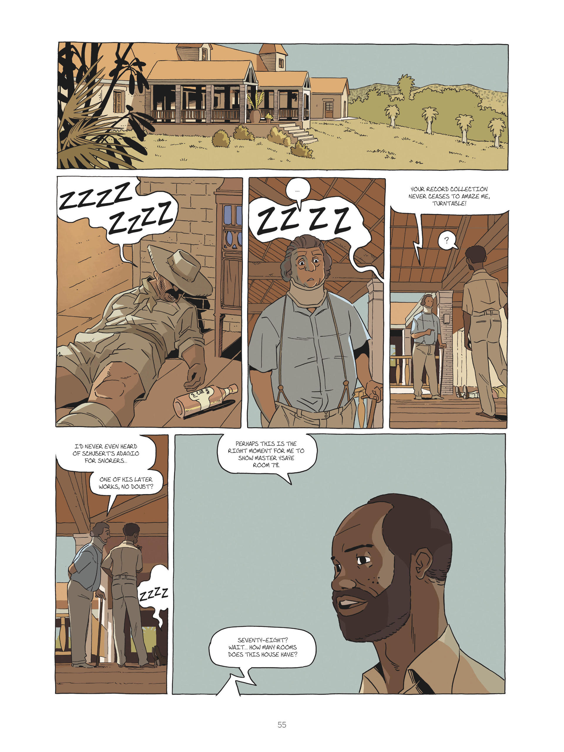 Read online Zidrou-Beuchot's African Trilogy comic -  Issue # TPB 2 - 55