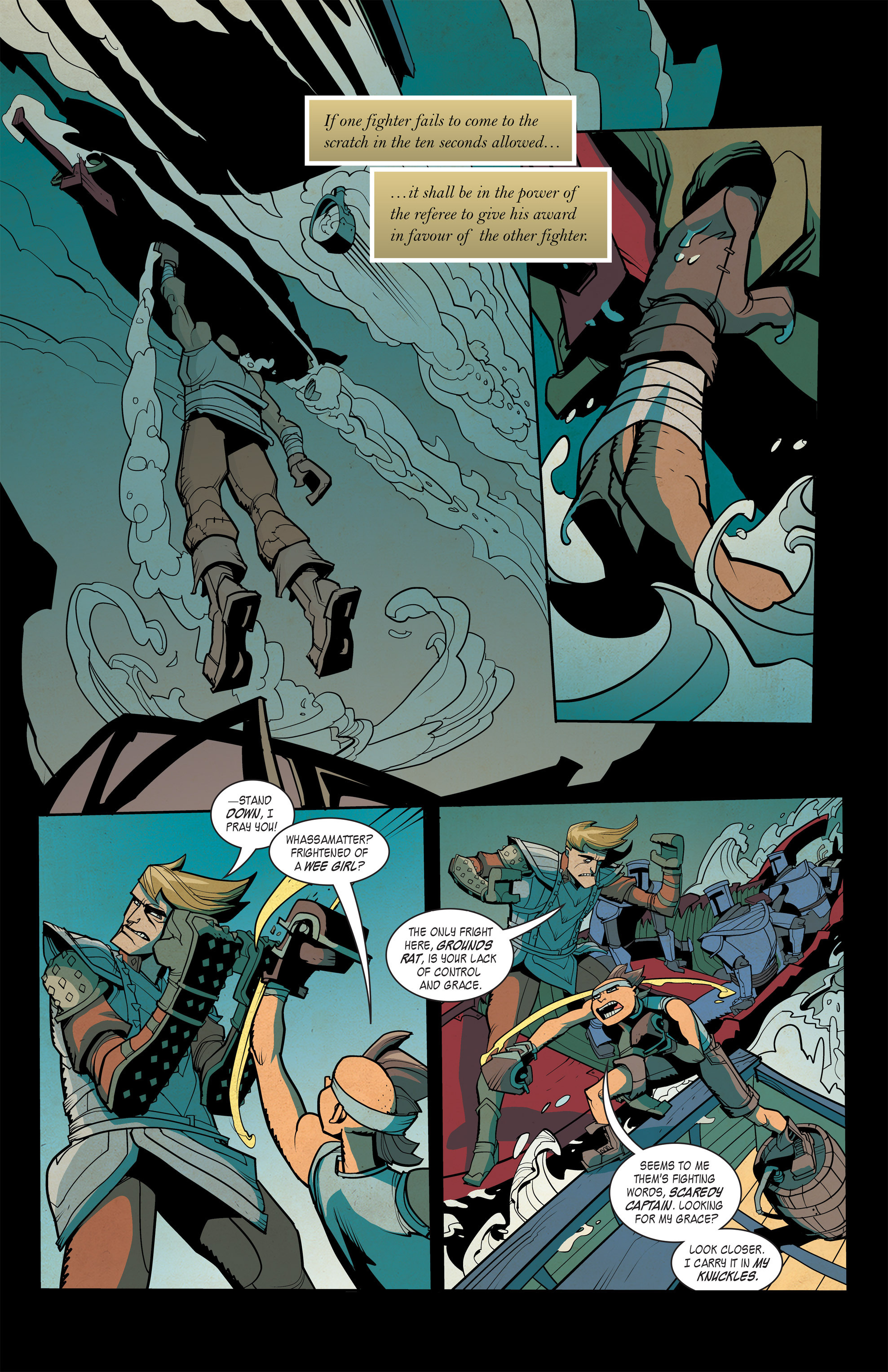 Read online Kings and Canvas comic -  Issue #5 - 14