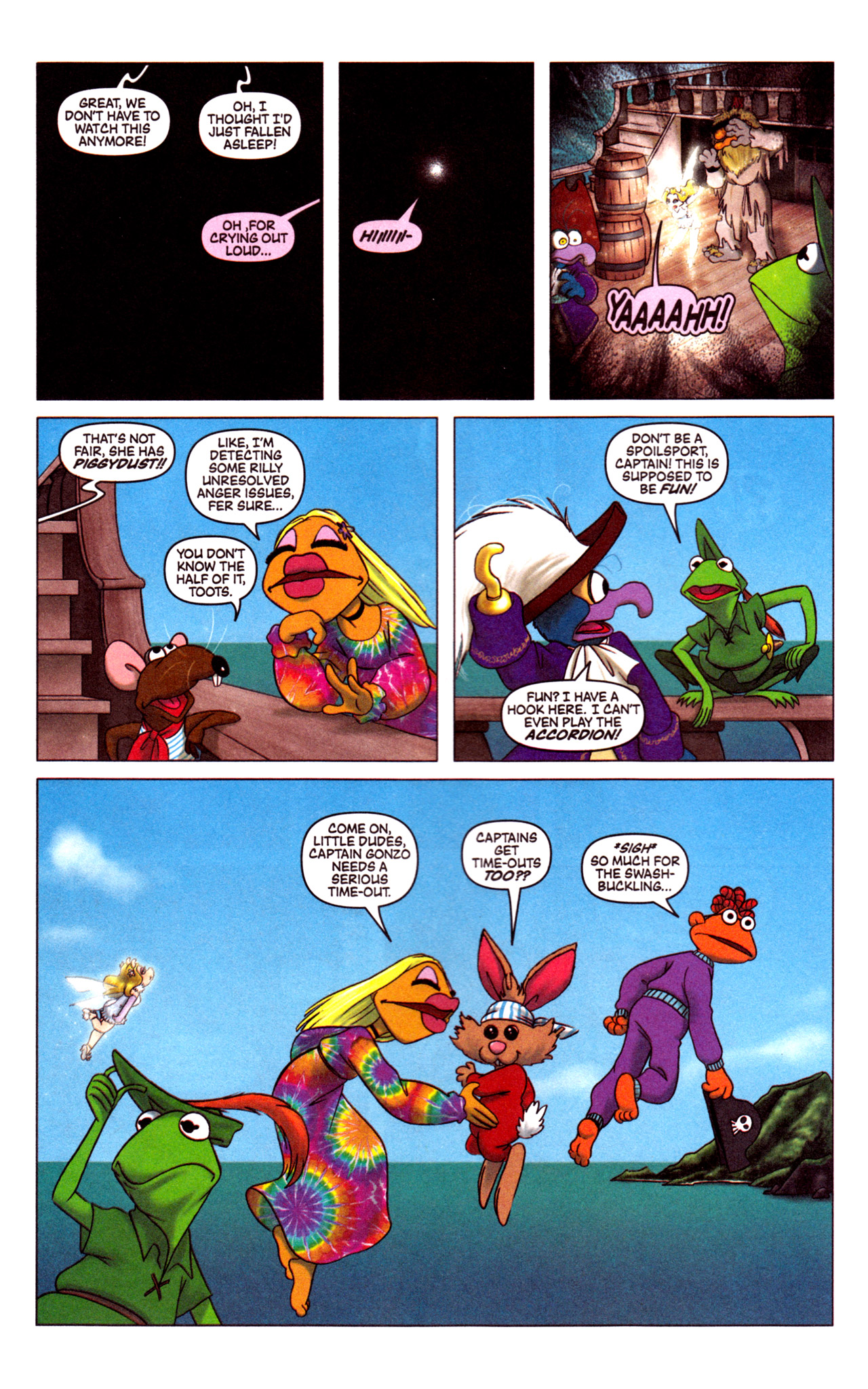 Read online Muppet Peter Pan comic -  Issue #2 - 12