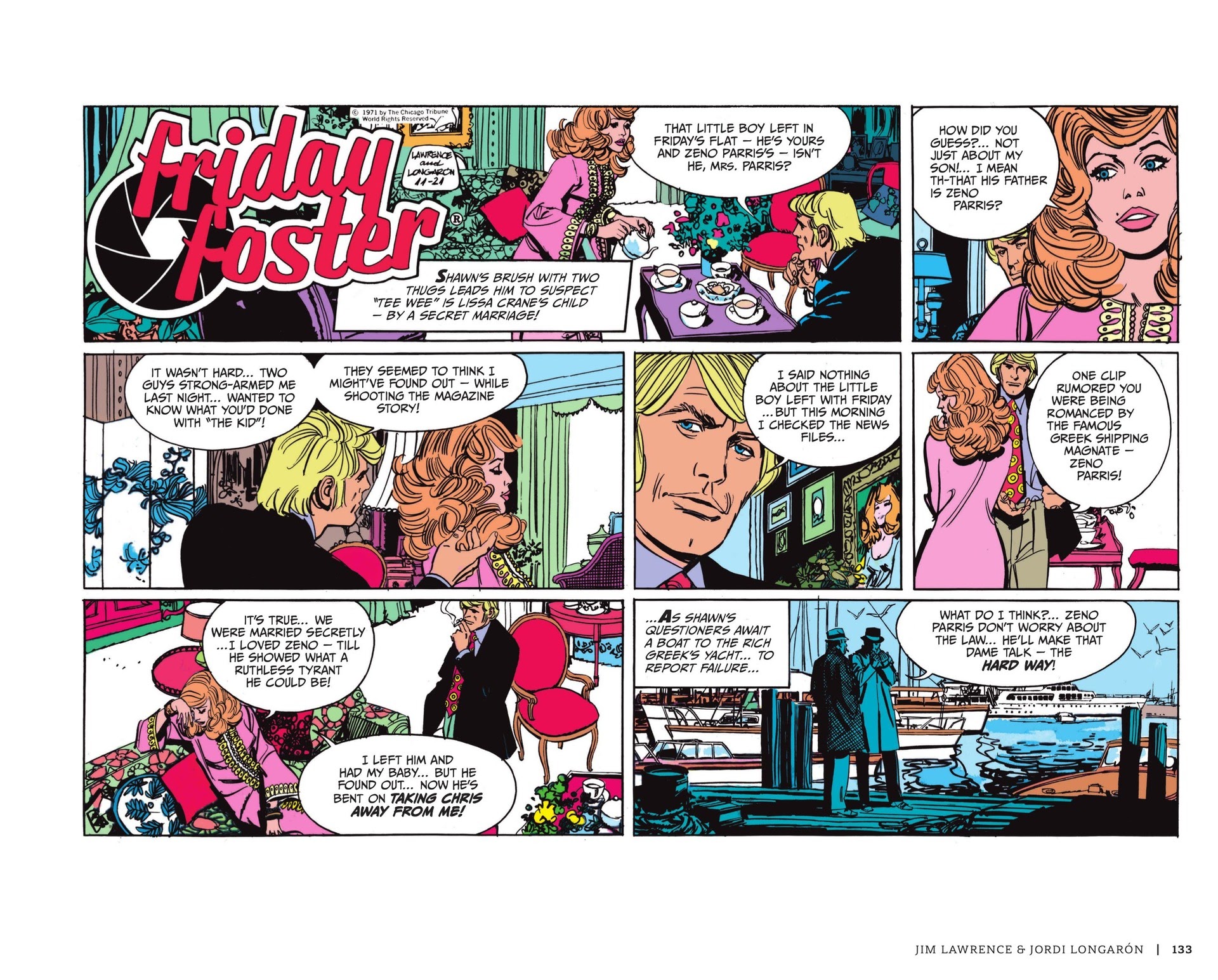 Read online Friday Foster: The Sunday Strips comic -  Issue # TPB (Part 2) - 34