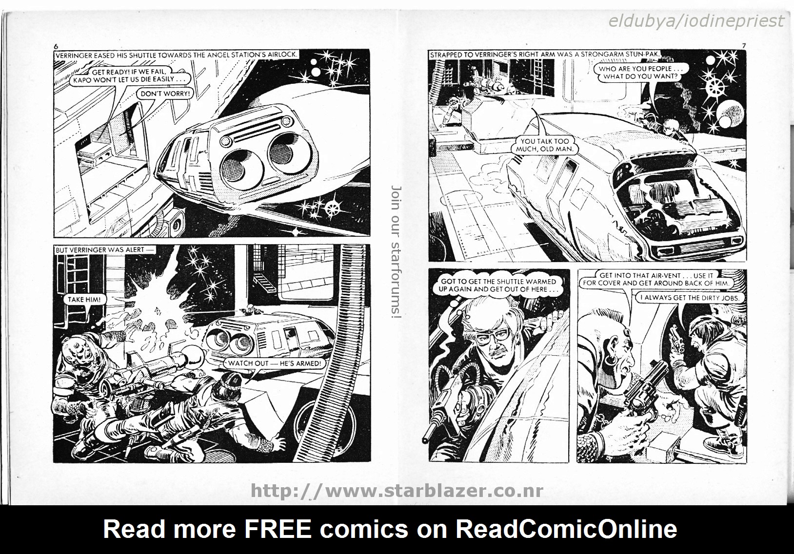 Read online Starblazer comic -  Issue #90 - 5