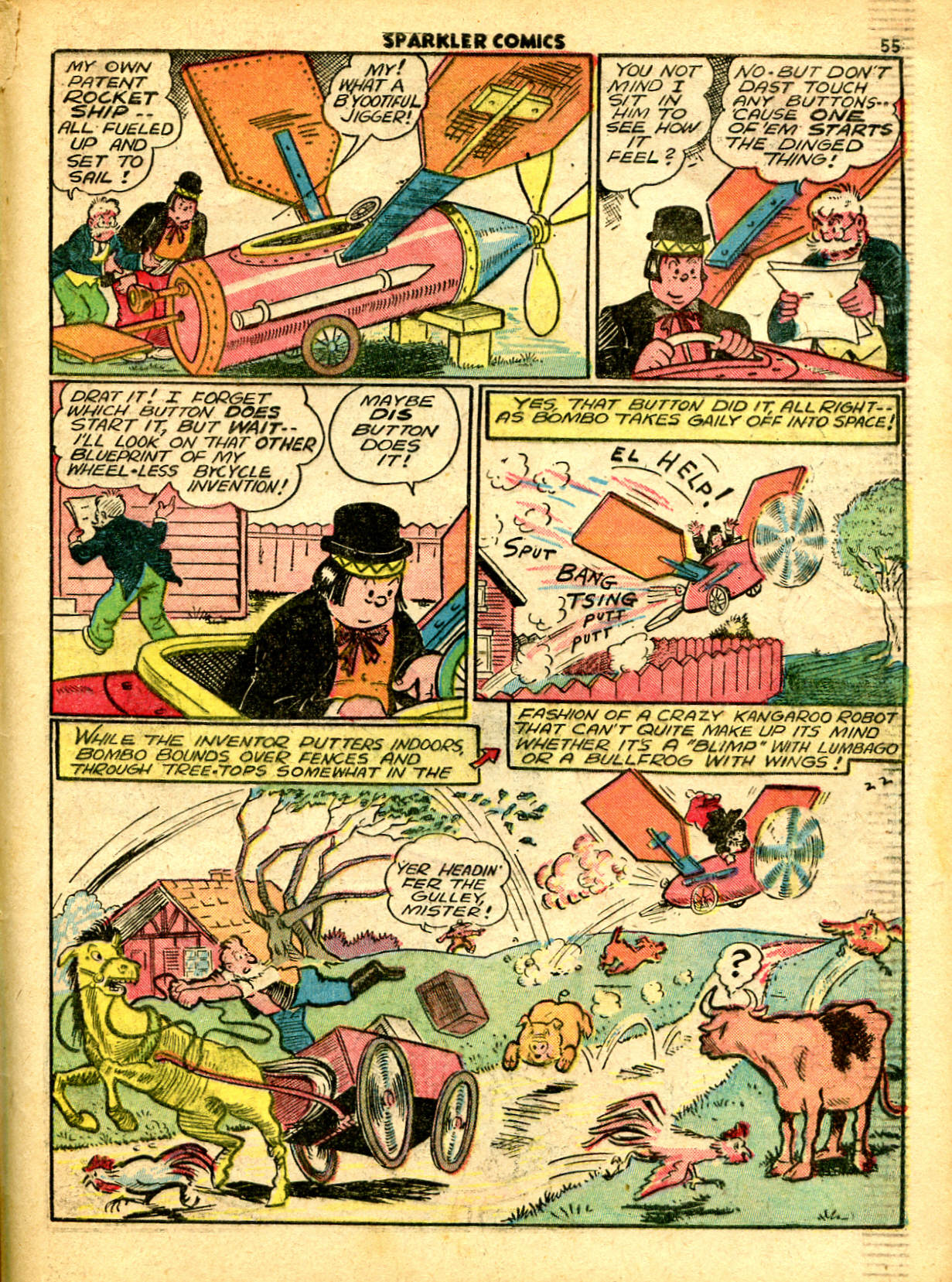 Read online Sparkler Comics comic -  Issue #17 - 53