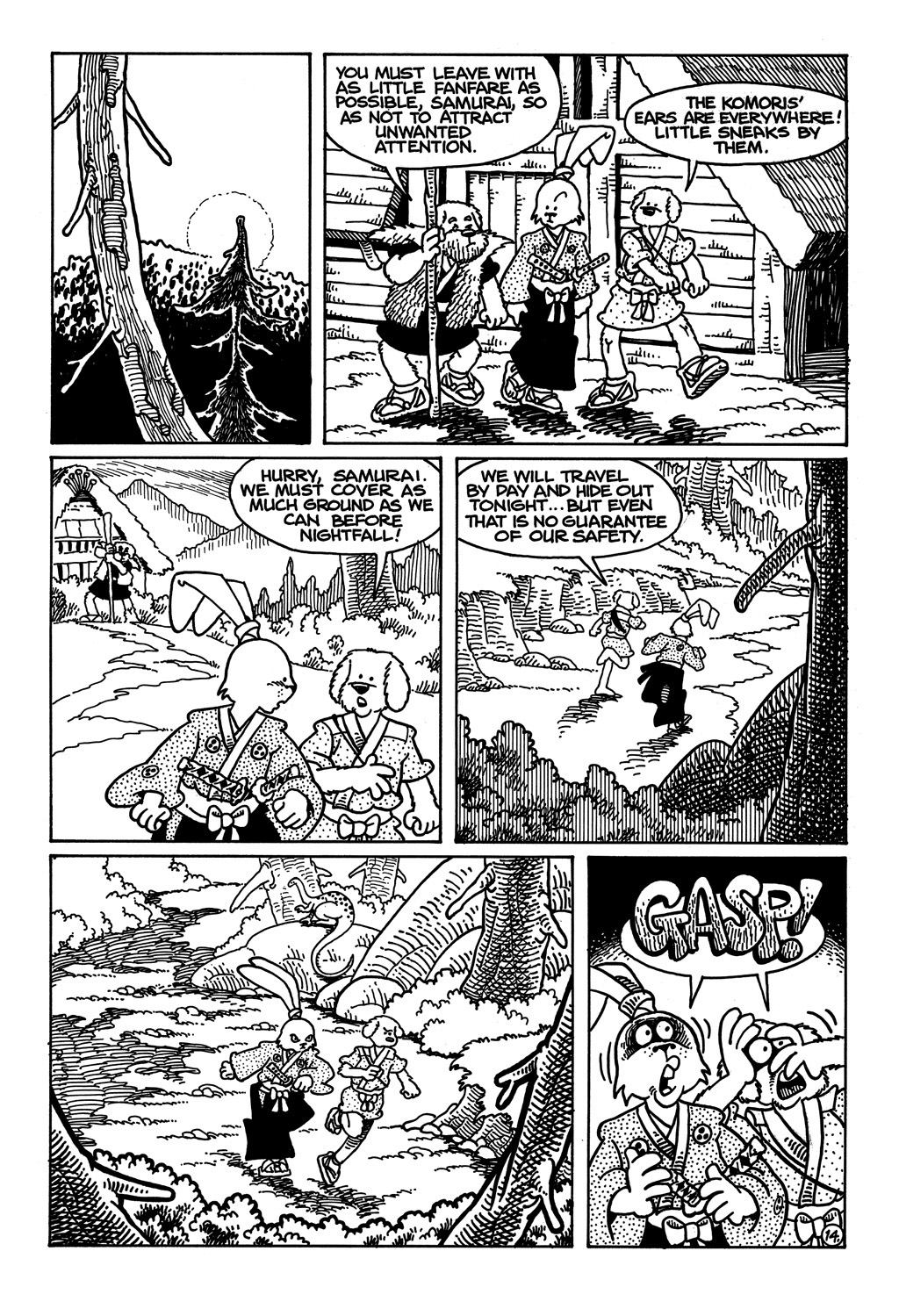 Read online Usagi Yojimbo (1987) comic -  Issue #21 - 16