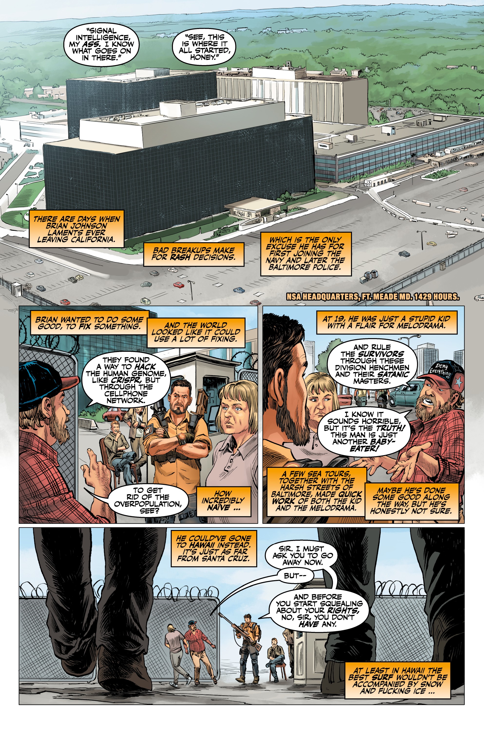 Read online Tom Clancy's The Division: Extremis Malis comic -  Issue #3 - 3