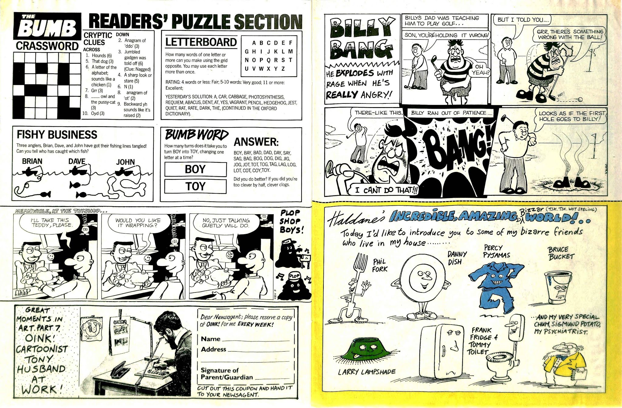 Read online Oink! comic -  Issue #49 - 12