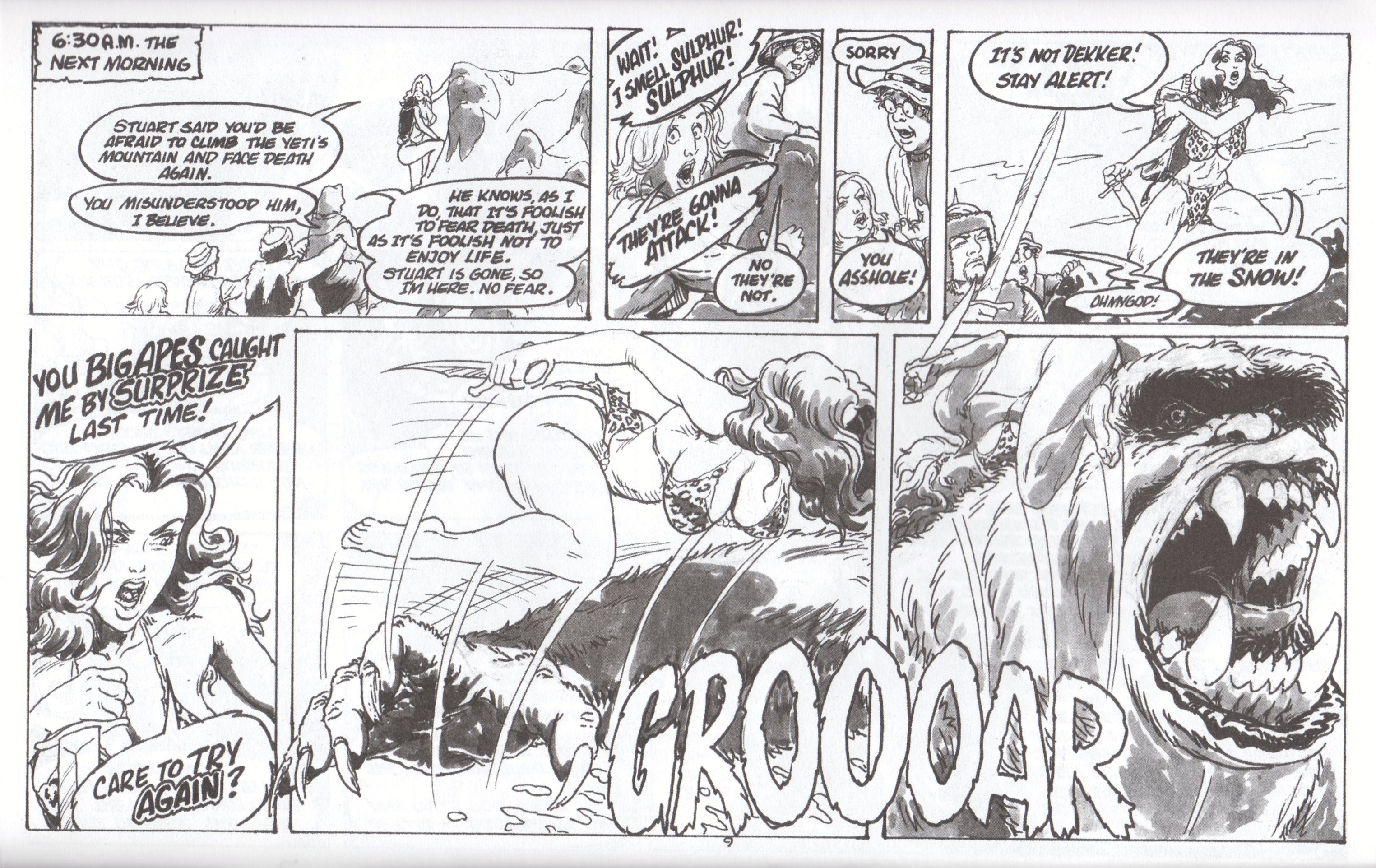 Read online Cavewoman: Pangaean Sea comic -  Issue #4 - 10