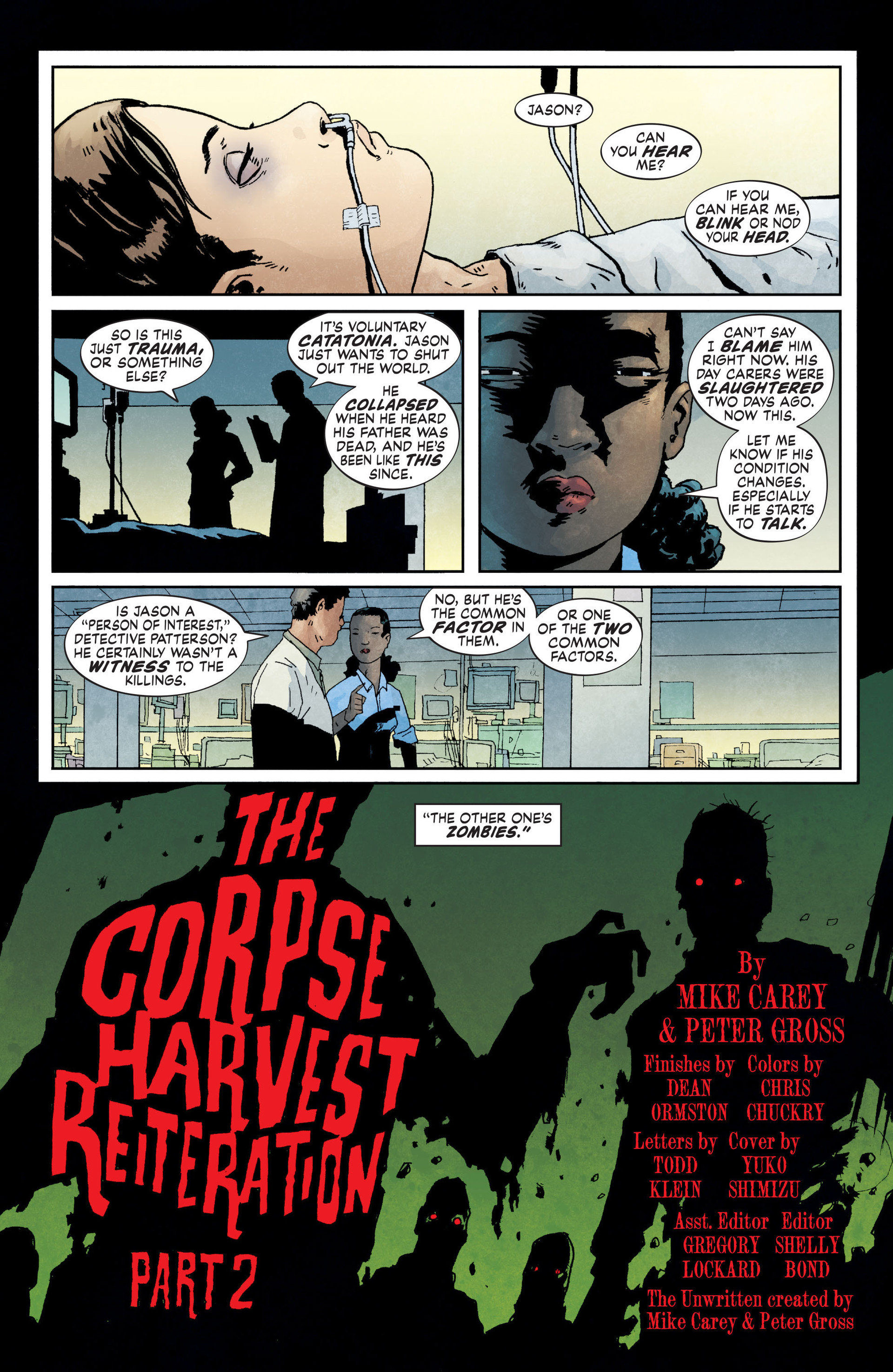 Read online The Unwritten comic -  Issue #46 - 2