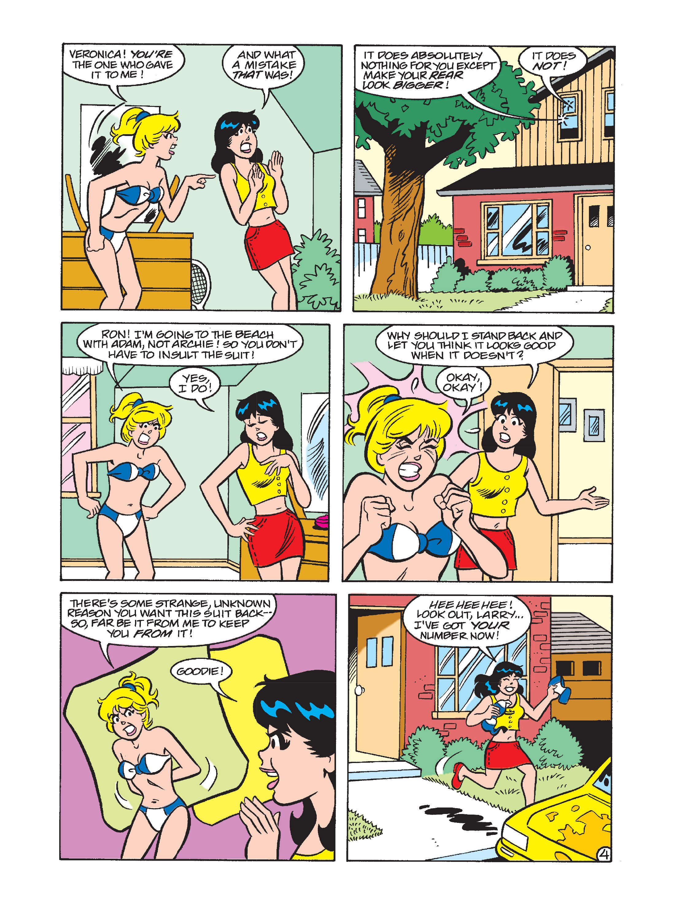 Read online Betty and Veronica Double Digest comic -  Issue #225 - 223