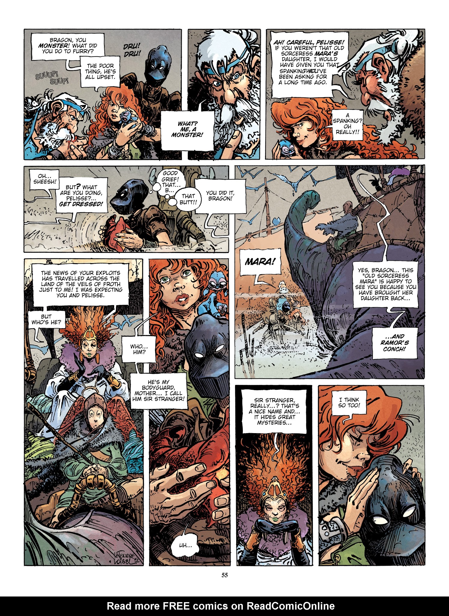 Read online The Quest for the Time Bird comic -  Issue # TPB - 56