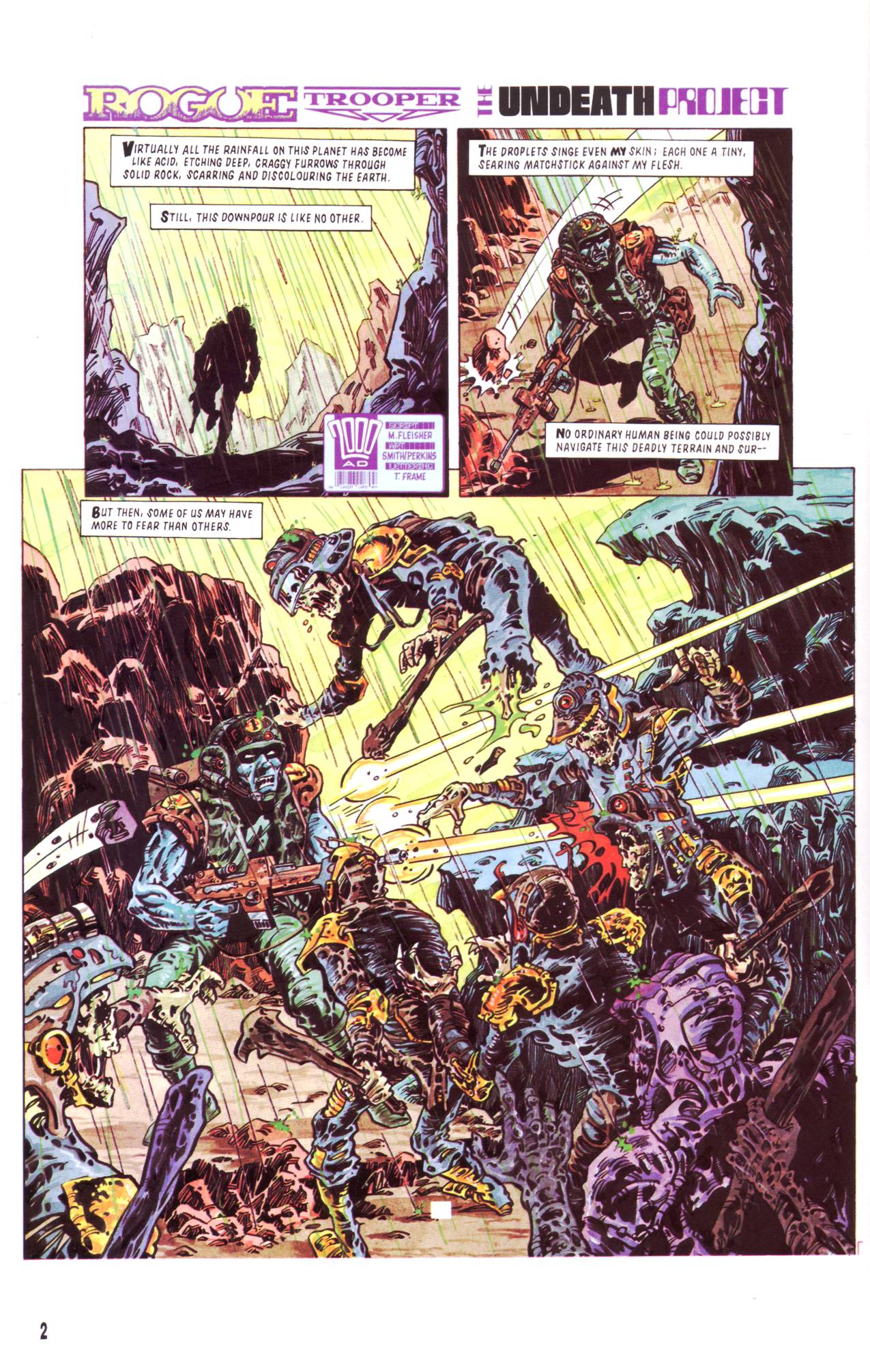 Read online Rogue Trooper:  The Final Warrior comic -  Issue #6 - 3