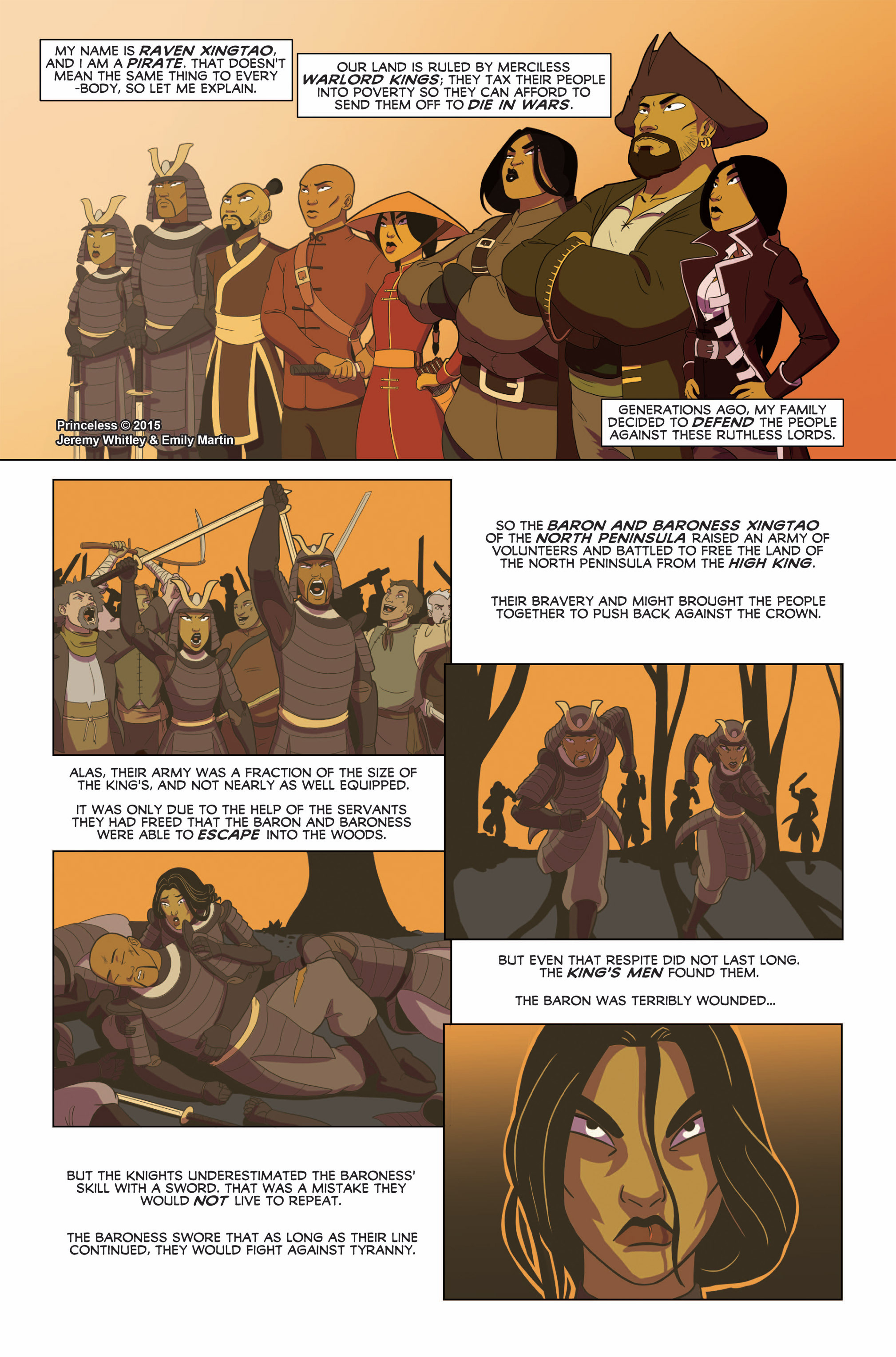 Read online Princeless: The Pirate Princess comic -  Issue # Full - 85